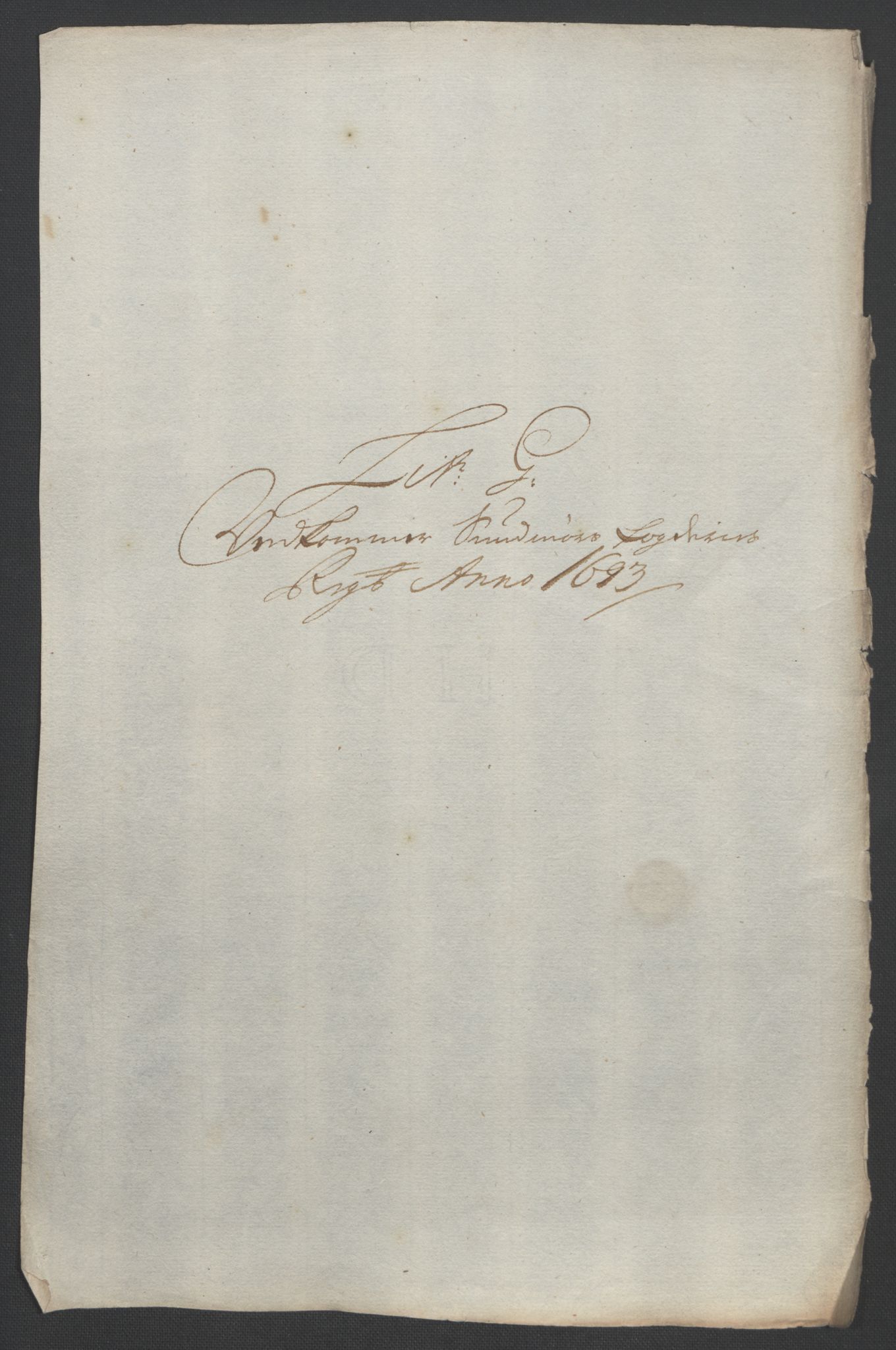 Rentekammeret inntil 1814, Reviderte regnskaper, Fogderegnskap, AV/RA-EA-4092/R54/L3554: Fogderegnskap Sunnmøre, 1691-1693, p. 513