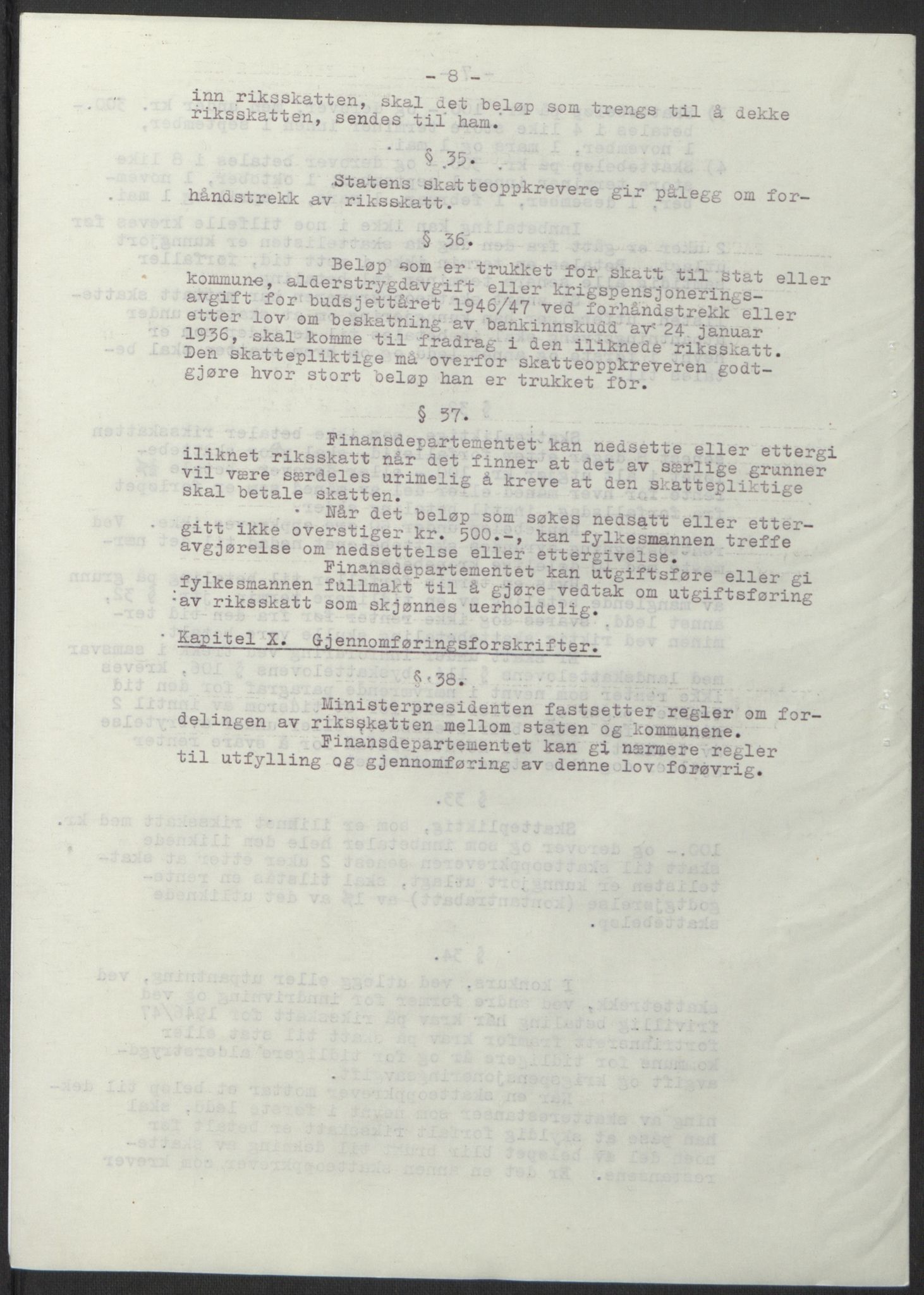 NS-administrasjonen 1940-1945 (Statsrådsekretariatet, de kommisariske statsråder mm), AV/RA-S-4279/D/Db/L0100: Lover, 1944, p. 668