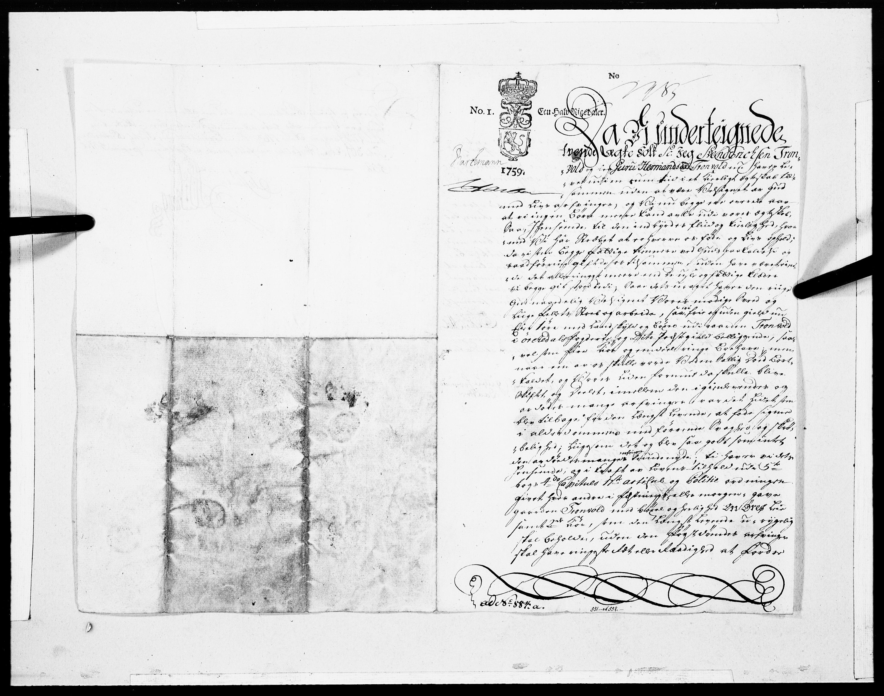 Danske Kanselli 1572-1799, AV/RA-EA-3023/F/Fc/Fcc/Fcca/L0205: Norske innlegg 1572-1799, 1771, p. 474