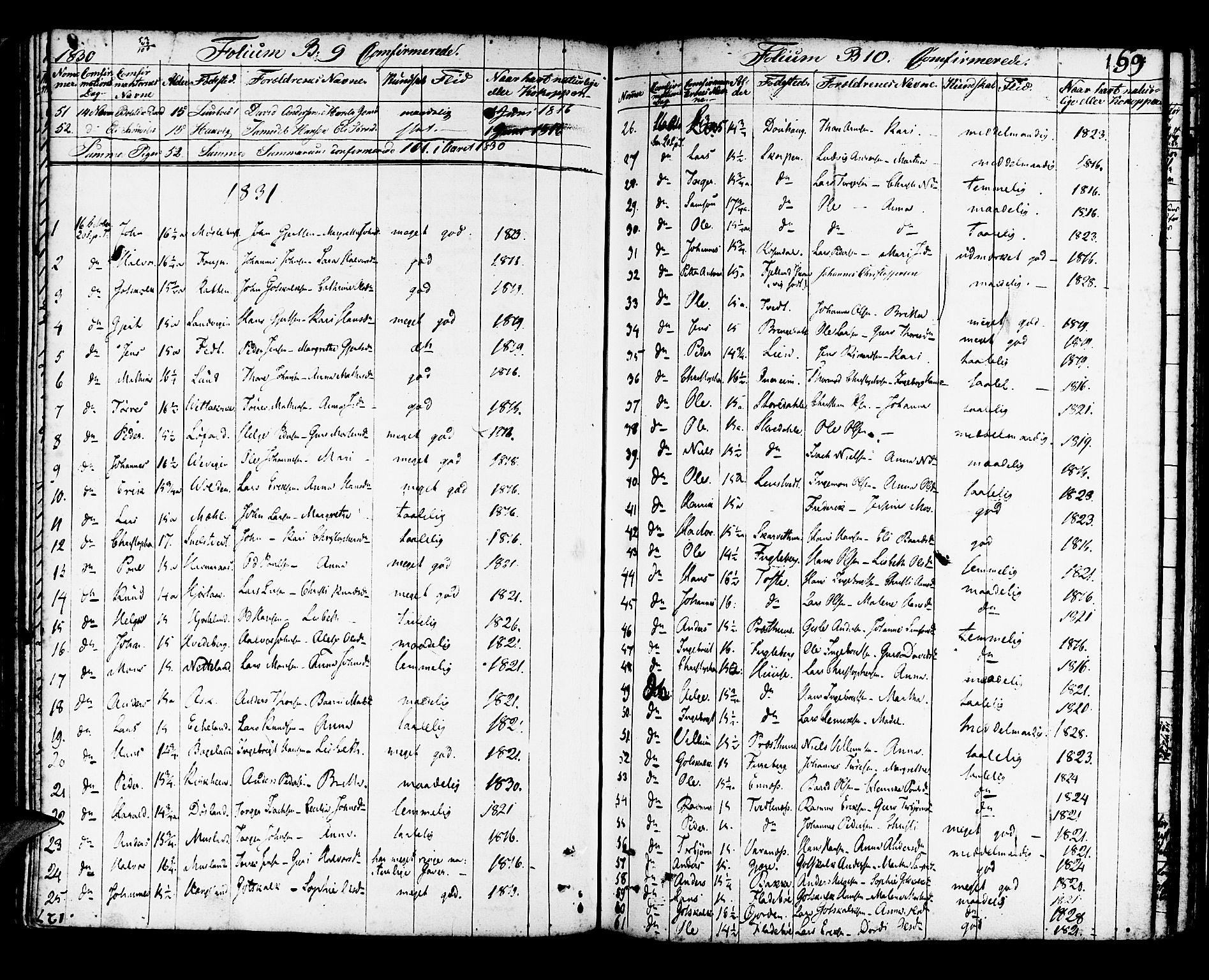 Kvinnherad sokneprestembete, AV/SAB-A-76401/H/Haa: Parish register (official) no. A 5, 1811-1835, p. 159