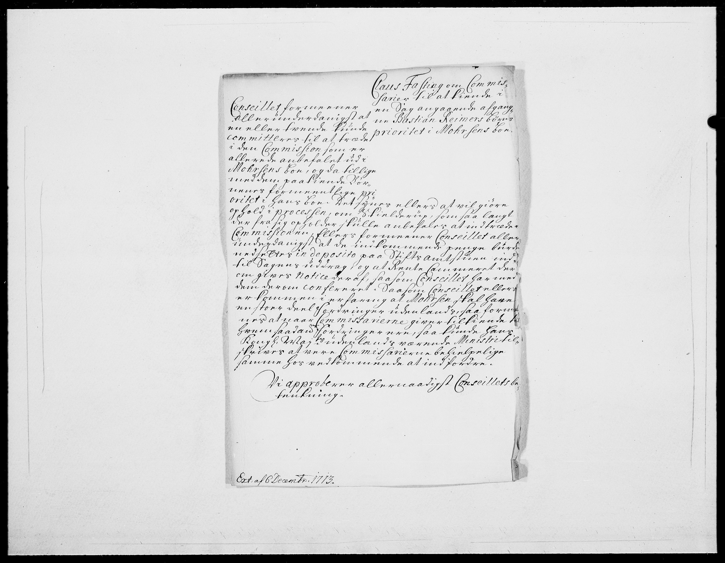 Danske Kanselli 1572-1799, AV/RA-EA-3023/F/Fc/Fcc/Fcca/L0074: Norske innlegg 1572-1799, 1714, p. 5