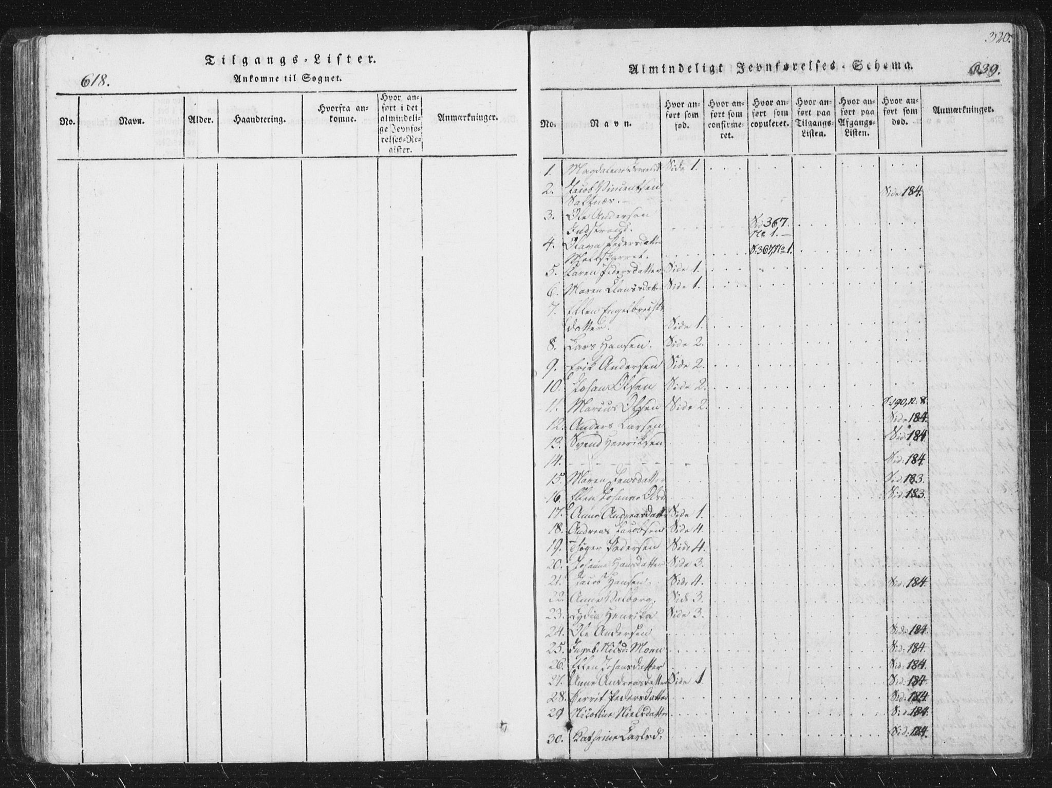 Ministerialprotokoller, klokkerbøker og fødselsregistre - Sør-Trøndelag, SAT/A-1456/659/L0734: Parish register (official) no. 659A04, 1818-1825, p. 618-639