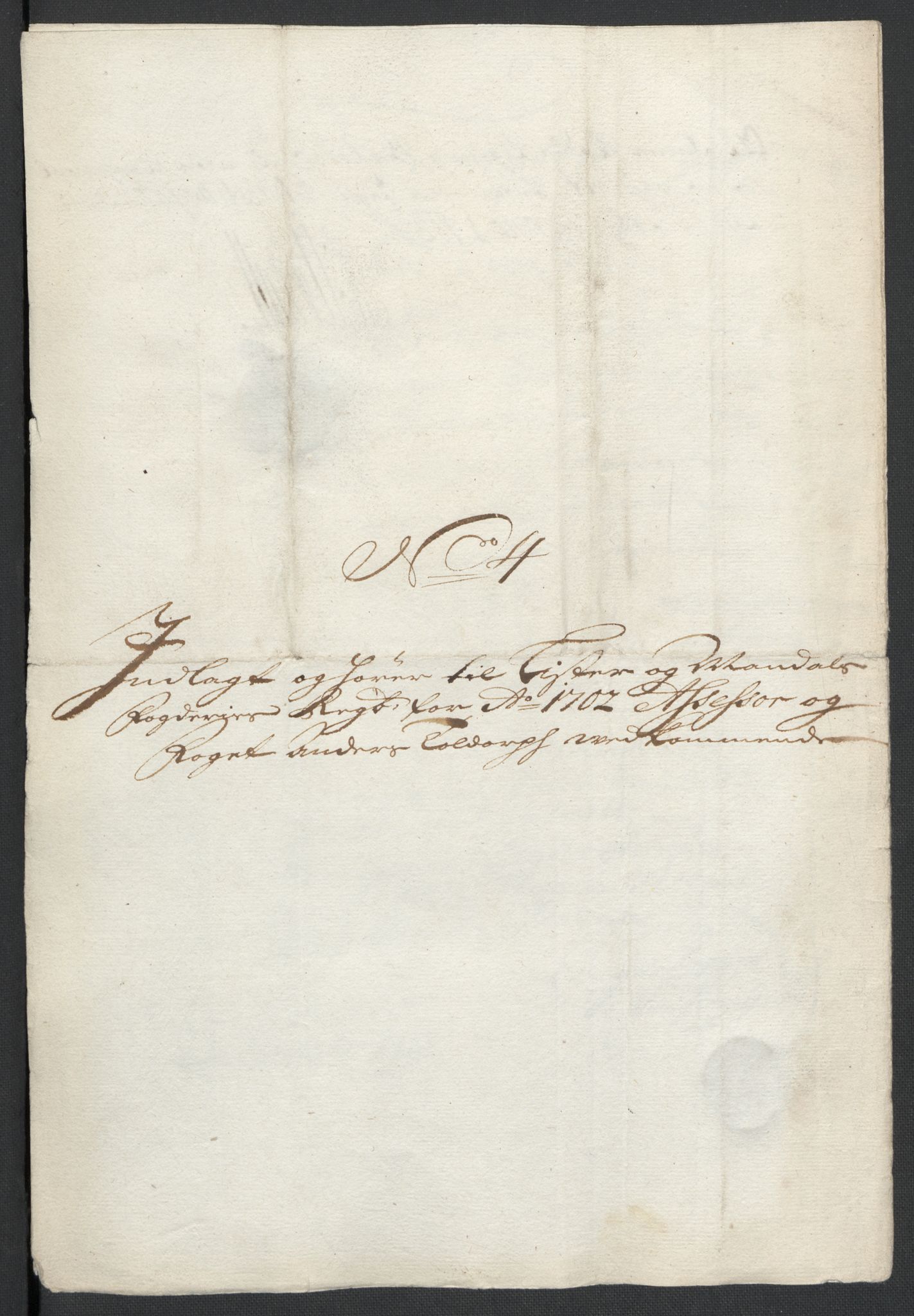 Rentekammeret inntil 1814, Reviderte regnskaper, Fogderegnskap, AV/RA-EA-4092/R43/L2549: Fogderegnskap Lista og Mandal, 1701-1702, p. 248