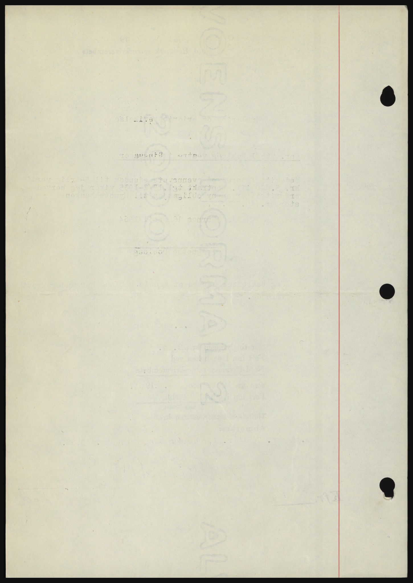 Nord-Hedmark sorenskriveri, SAH/TING-012/H/Hc/L0019: Mortgage book no. 19, 1963-1964, Diary no: : 1921/1964