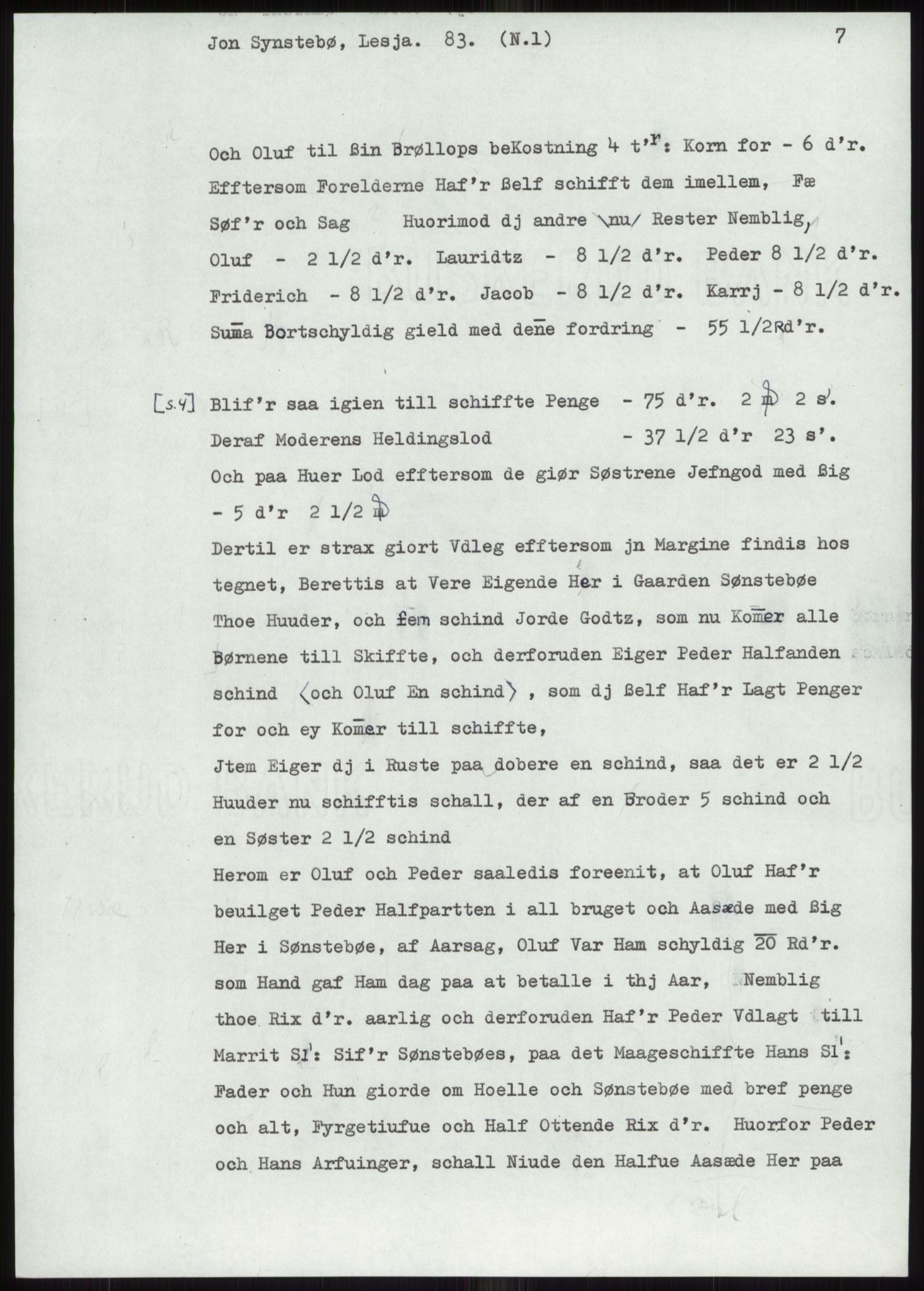 Samlinger til kildeutgivelse, Diplomavskriftsamlingen, AV/RA-EA-4053/H/Ha, p. 168