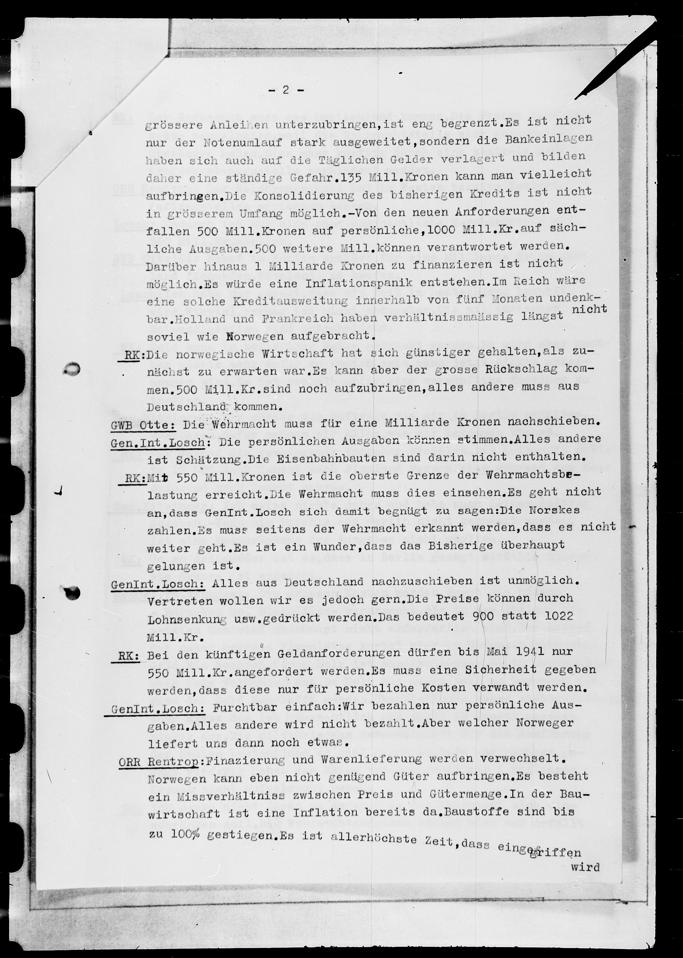 Documents Section, RA/RAFA-2200/V/L0073: Film med FO IIs bestillingsnummer., 1940-1945, p. 4