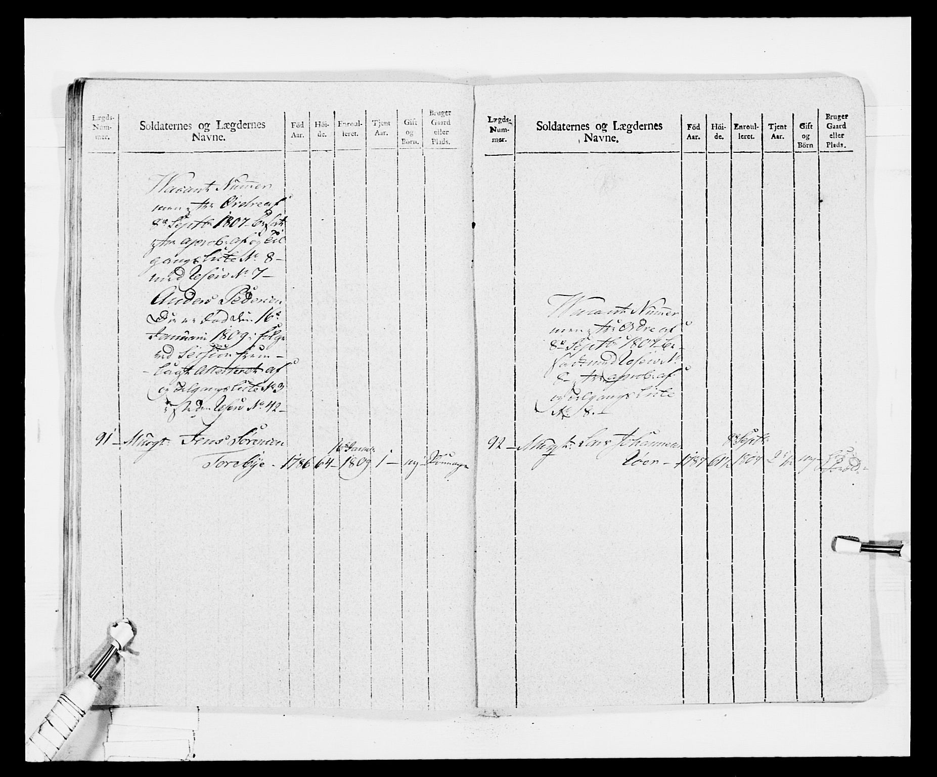 Generalitets- og kommissariatskollegiet, Det kongelige norske kommissariatskollegium, AV/RA-EA-5420/E/Eh/L0030b: Sønnafjelske gevorbne infanteriregiment, 1810, p. 190