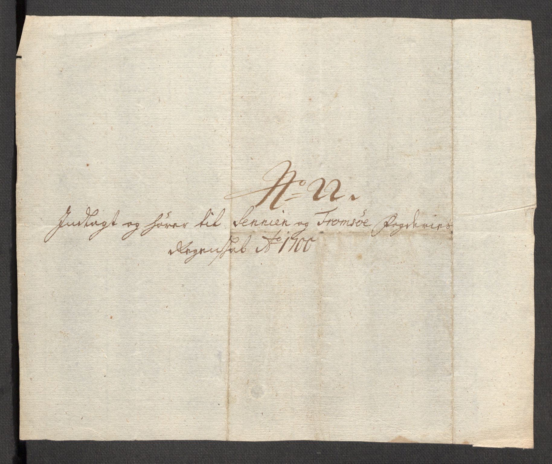 Rentekammeret inntil 1814, Reviderte regnskaper, Fogderegnskap, AV/RA-EA-4092/R68/L4755: Fogderegnskap Senja og Troms, 1700-1704, p. 101