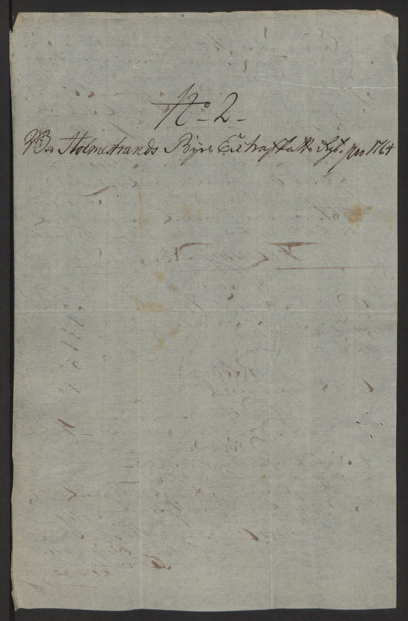 Rentekammeret inntil 1814, Reviderte regnskaper, Byregnskaper, AV/RA-EA-4066/R/Rh/L0163/0001: [H4] Kontribusjonsregnskap / Ekstraskatt, Holmestrand, 1762-1772, p. 128