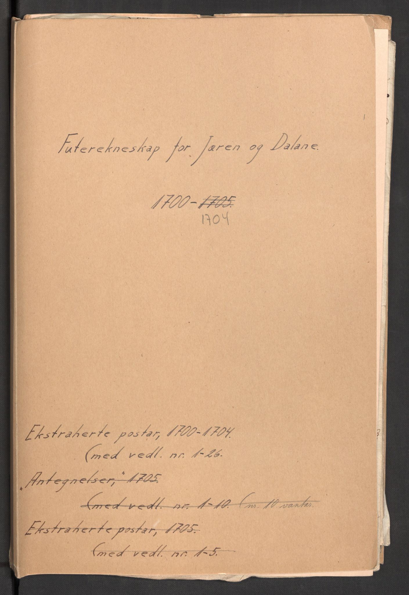 Rentekammeret inntil 1814, Reviderte regnskaper, Fogderegnskap, AV/RA-EA-4092/R46/L2732: Fogderegnskap Jæren og Dalane, 1703-1704, p. 366