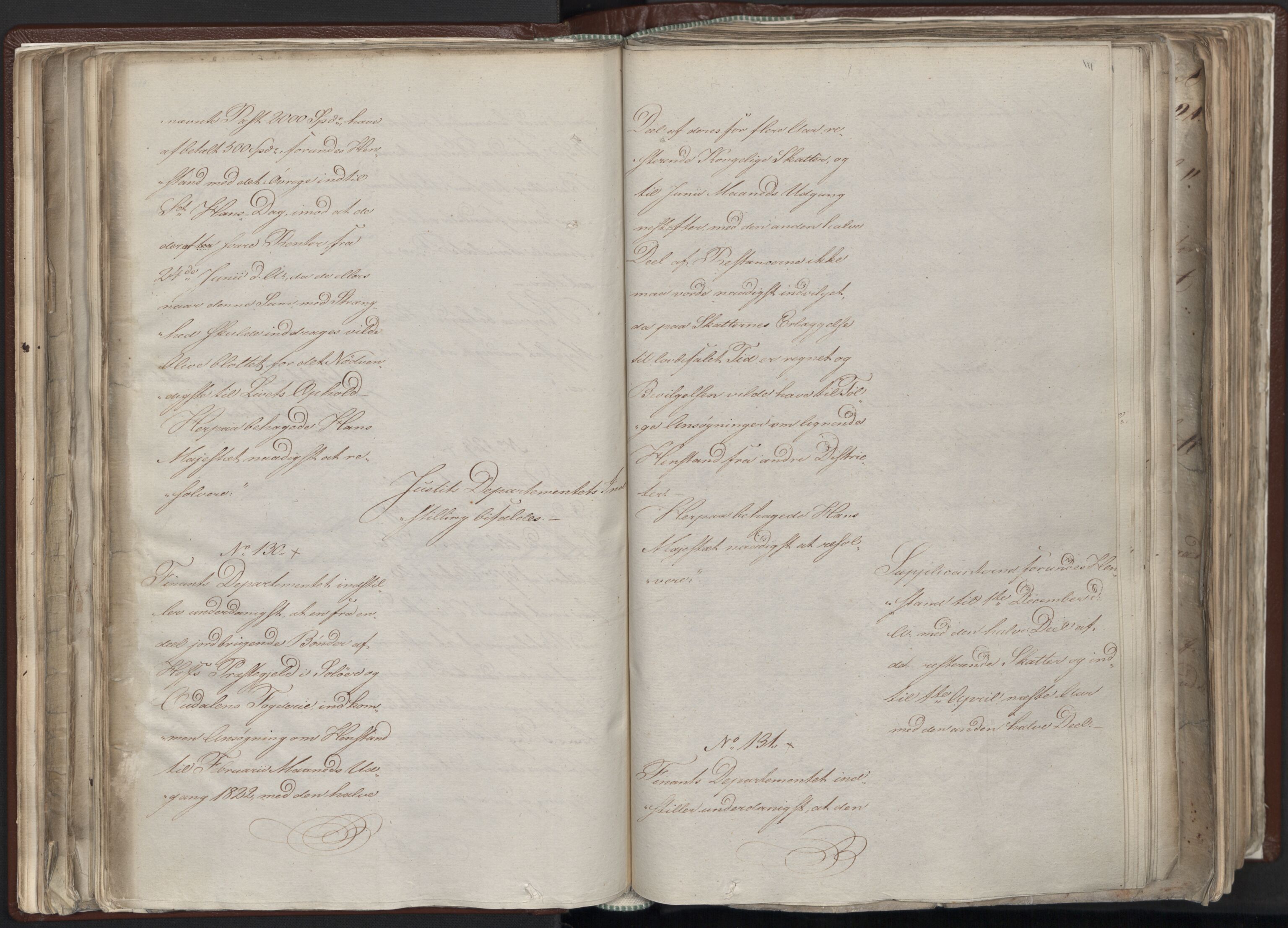 Statsrådssekretariatet, AV/RA-S-1001/A/Ab/L0012: Kgl. res. nr. 5679-6008 II, 1821, p. 110b-111a