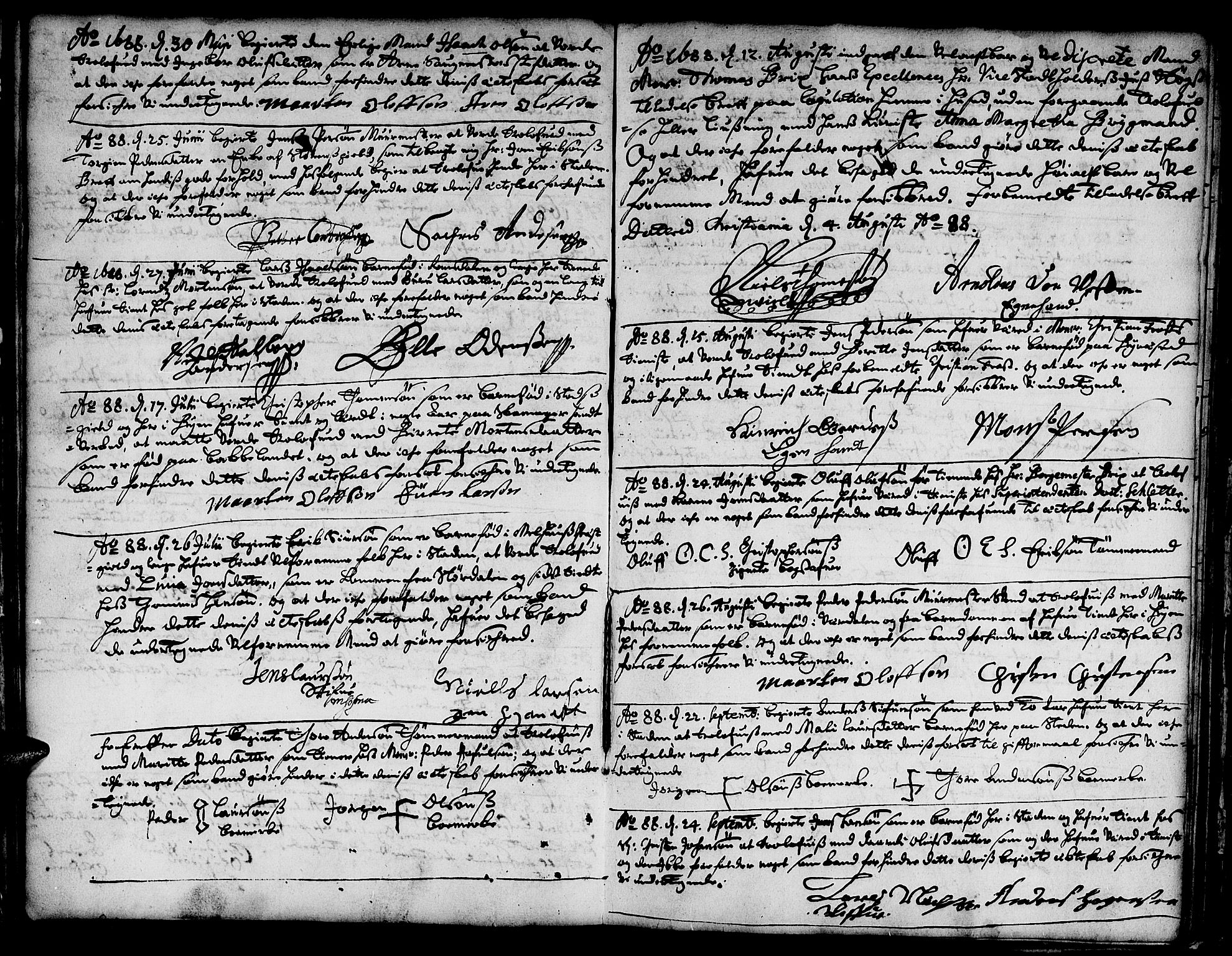 Ministerialprotokoller, klokkerbøker og fødselsregistre - Sør-Trøndelag, SAT/A-1456/601/L0033: Parish register (official) no. 601A01, 1679-1728