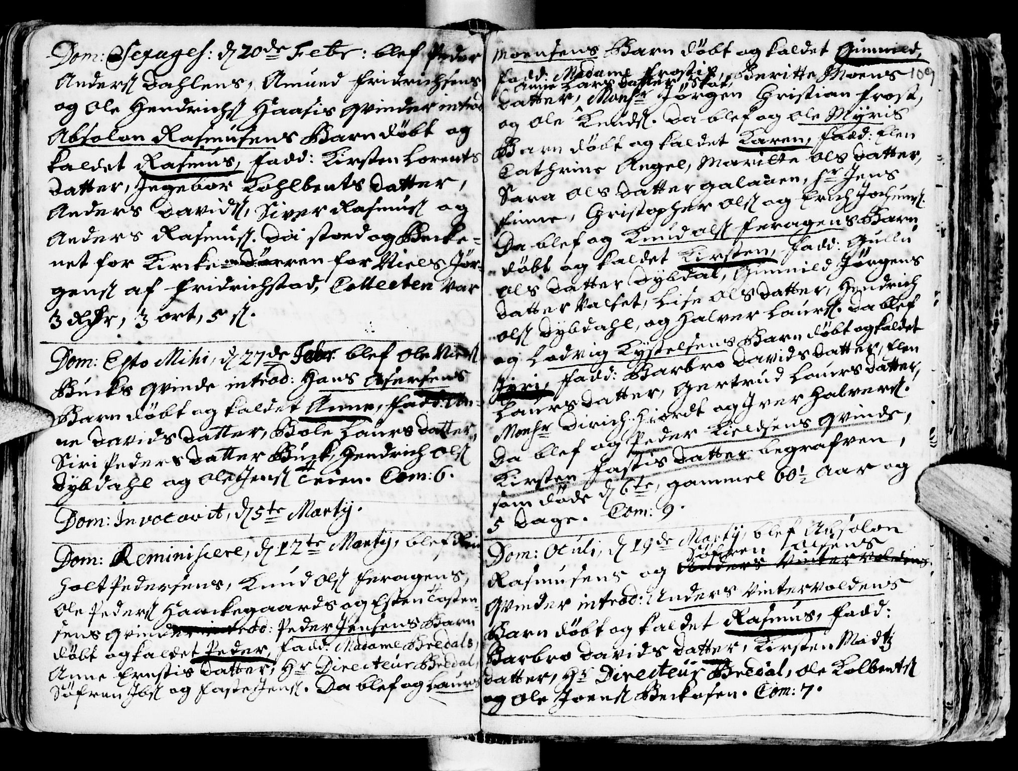 Ministerialprotokoller, klokkerbøker og fødselsregistre - Sør-Trøndelag, SAT/A-1456/681/L0924: Parish register (official) no. 681A02, 1720-1731, p. 108-109
