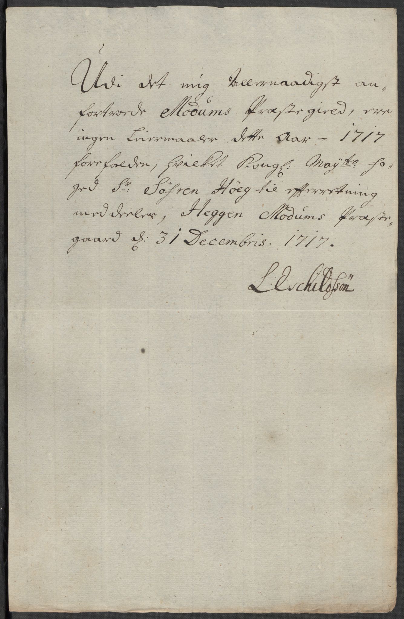 Rentekammeret inntil 1814, Reviderte regnskaper, Fogderegnskap, AV/RA-EA-4092/R31/L1711: Fogderegnskap Hurum, Røyken, Eiker, Lier og Buskerud, 1717, p. 277