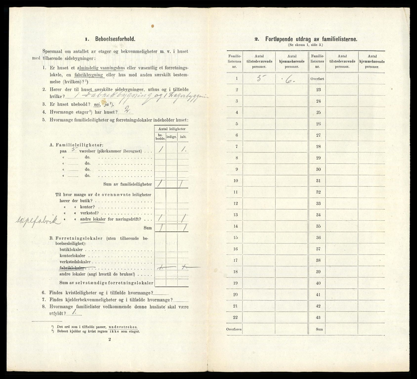 RA, 1910 census for Stavanger, 1910, p. 7519