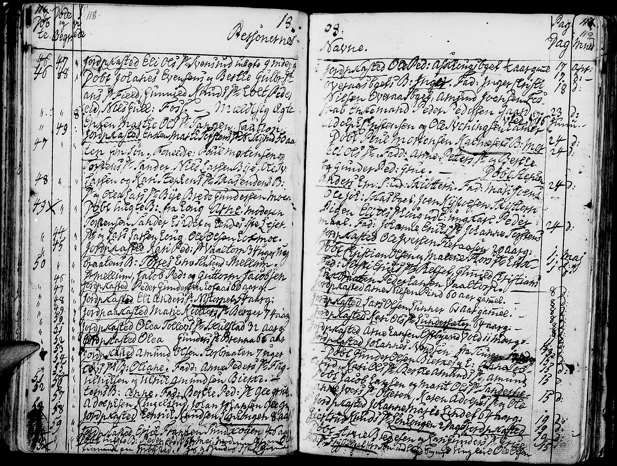 Grue prestekontor, AV/SAH-PREST-036/H/Ha/Haa/L0005: Parish register (official) no. 5, 1805-1814, p. 118-119