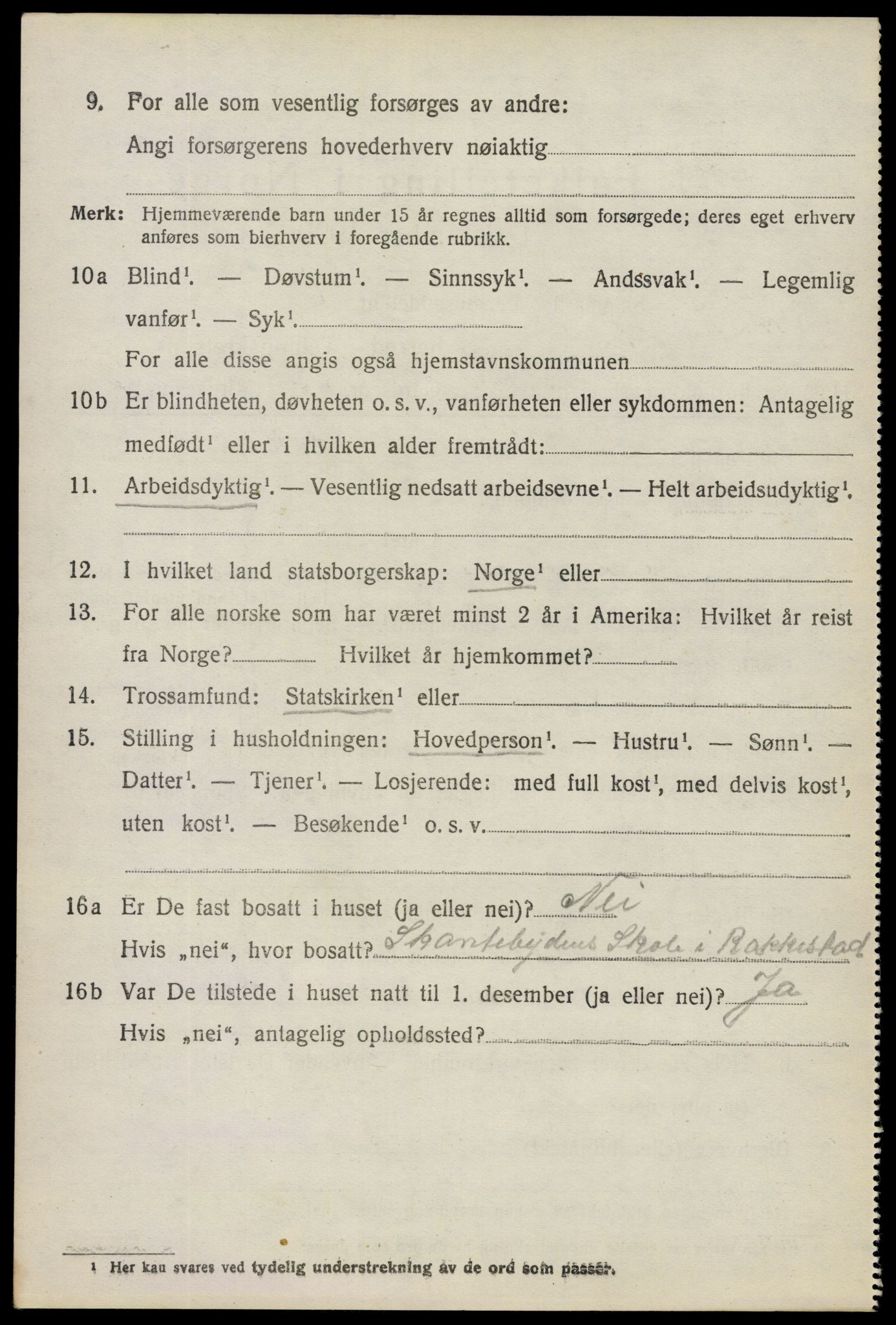 SAO, 1920 census for Rakkestad, 1920, p. 8508