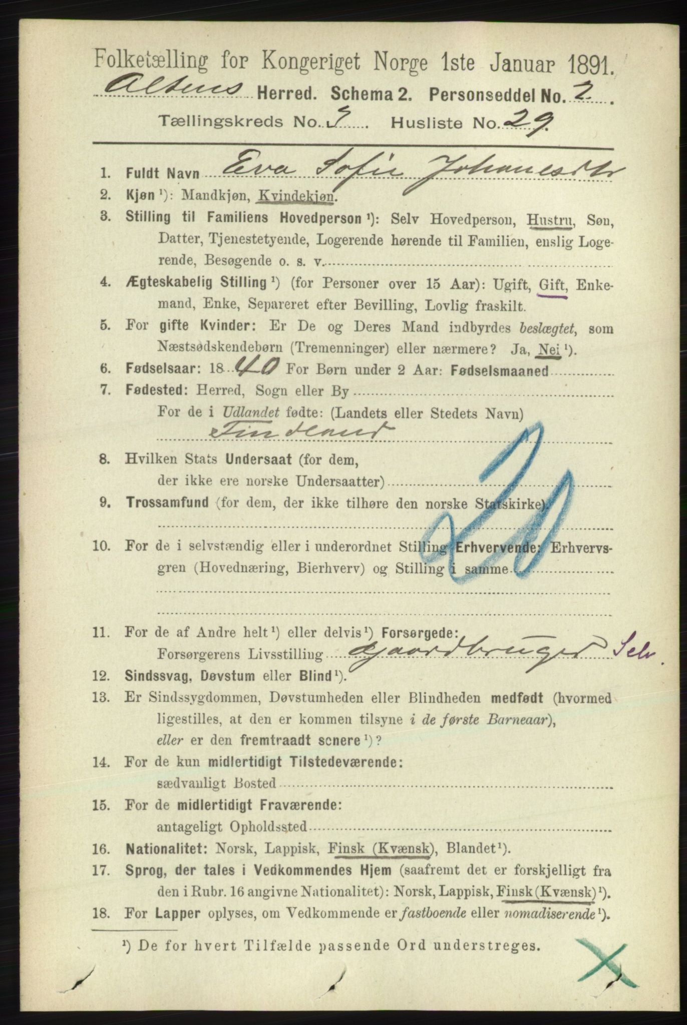 RA, 1891 census for 2012 Alta, 1891, p. 978