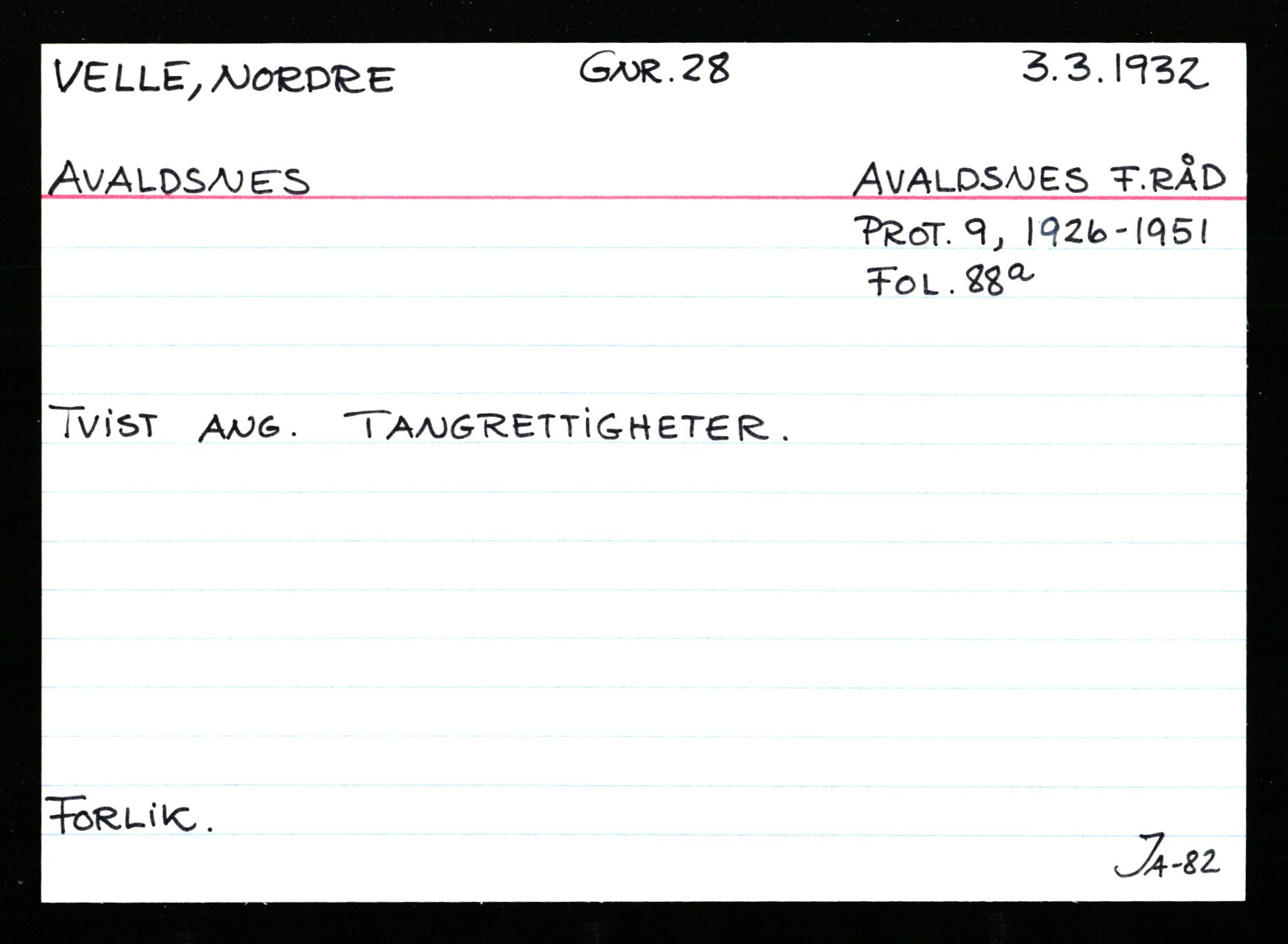Statsarkivet i Stavanger, AV/SAST-A-101971/03/Y/Ym/L0065: Åstedskort sortert etter gårdsnavn: Vatland - Vervig, 1600-1950, p. 523