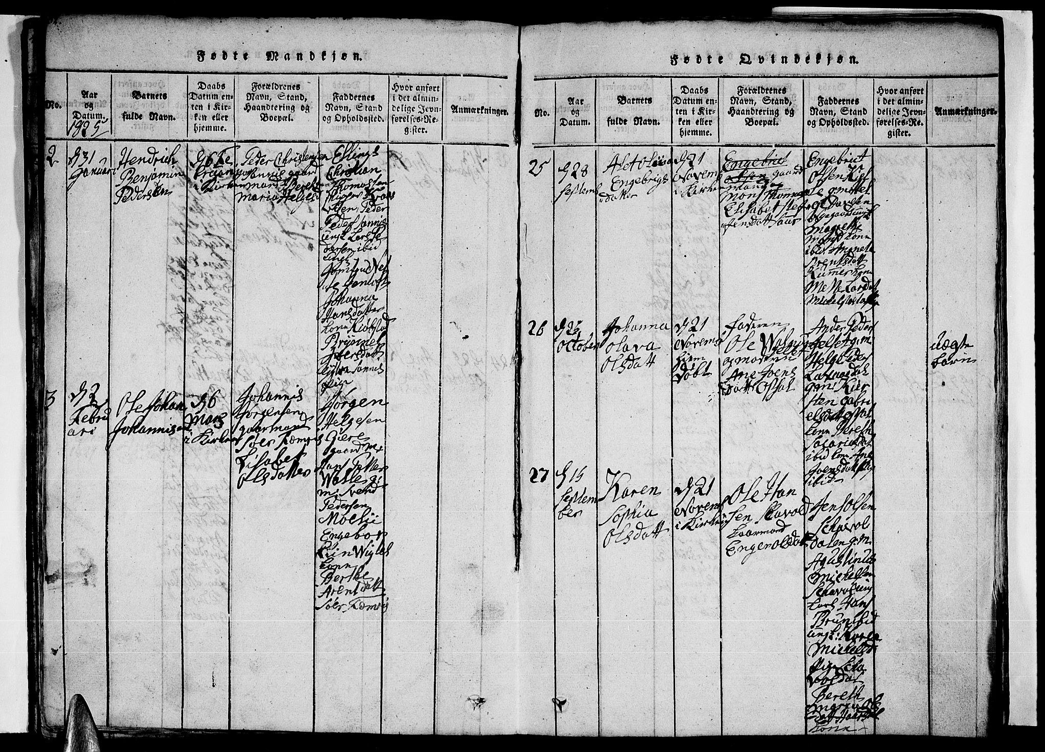 Ministerialprotokoller, klokkerbøker og fødselsregistre - Nordland, SAT/A-1459/805/L0105: Parish register (copy) no. 805C01, 1820-1839, p. 82-83