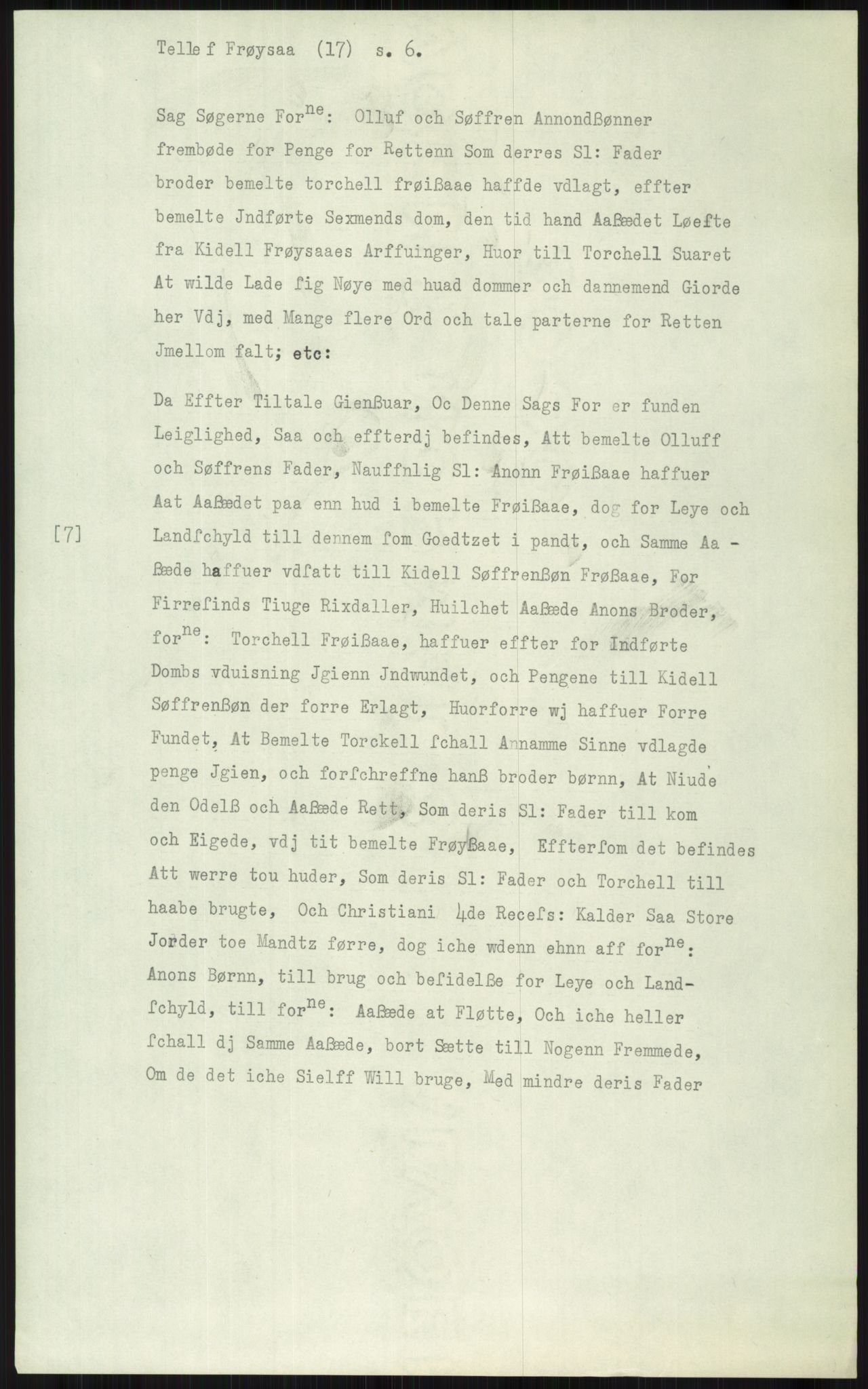 Samlinger til kildeutgivelse, Diplomavskriftsamlingen, AV/RA-EA-4053/H/Ha, p. 2281