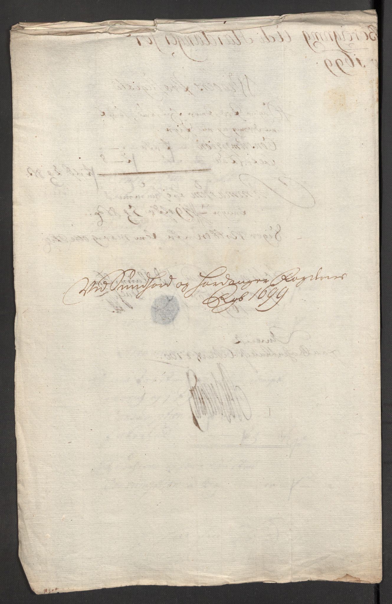 Rentekammeret inntil 1814, Reviderte regnskaper, Fogderegnskap, AV/RA-EA-4092/R48/L2978: Fogderegnskap Sunnhordland og Hardanger, 1699, p. 202