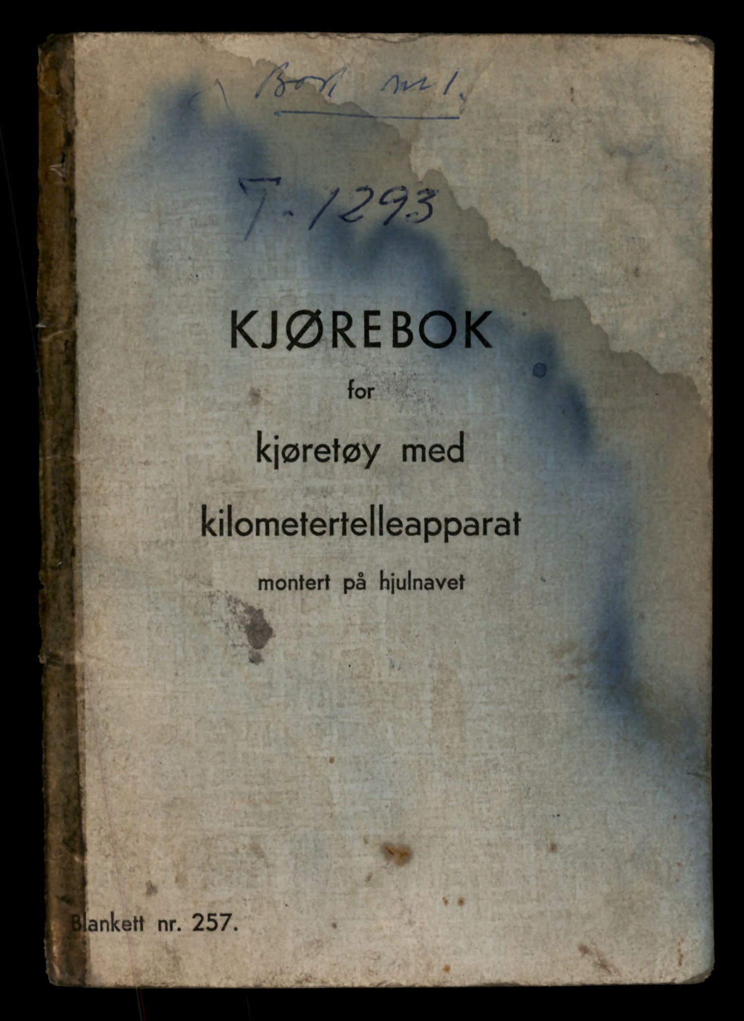 Møre og Romsdal vegkontor - Ålesund trafikkstasjon, AV/SAT-A-4099/F/Fe/L0012: Registreringskort for kjøretøy T 1290 - T 1450, 1927-1998, p. 53