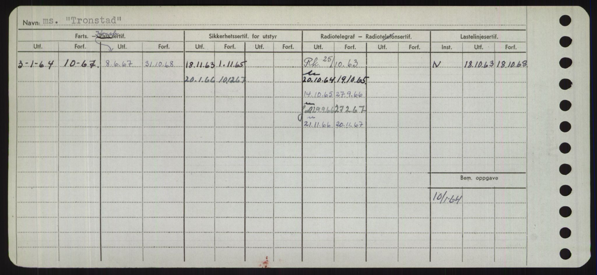 Sjøfartsdirektoratet med forløpere, Skipsmålingen, AV/RA-S-1627/H/Hd/L0039: Fartøy, Ti-Tø, p. 688