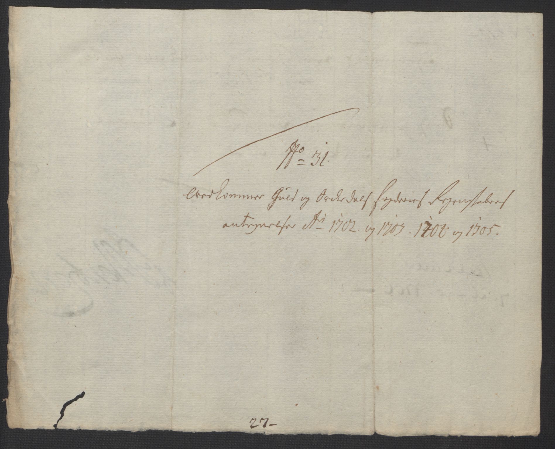 Rentekammeret inntil 1814, Reviderte regnskaper, Fogderegnskap, AV/RA-EA-4092/R60/L3955: Fogderegnskap Orkdal og Gauldal, 1705, p. 547