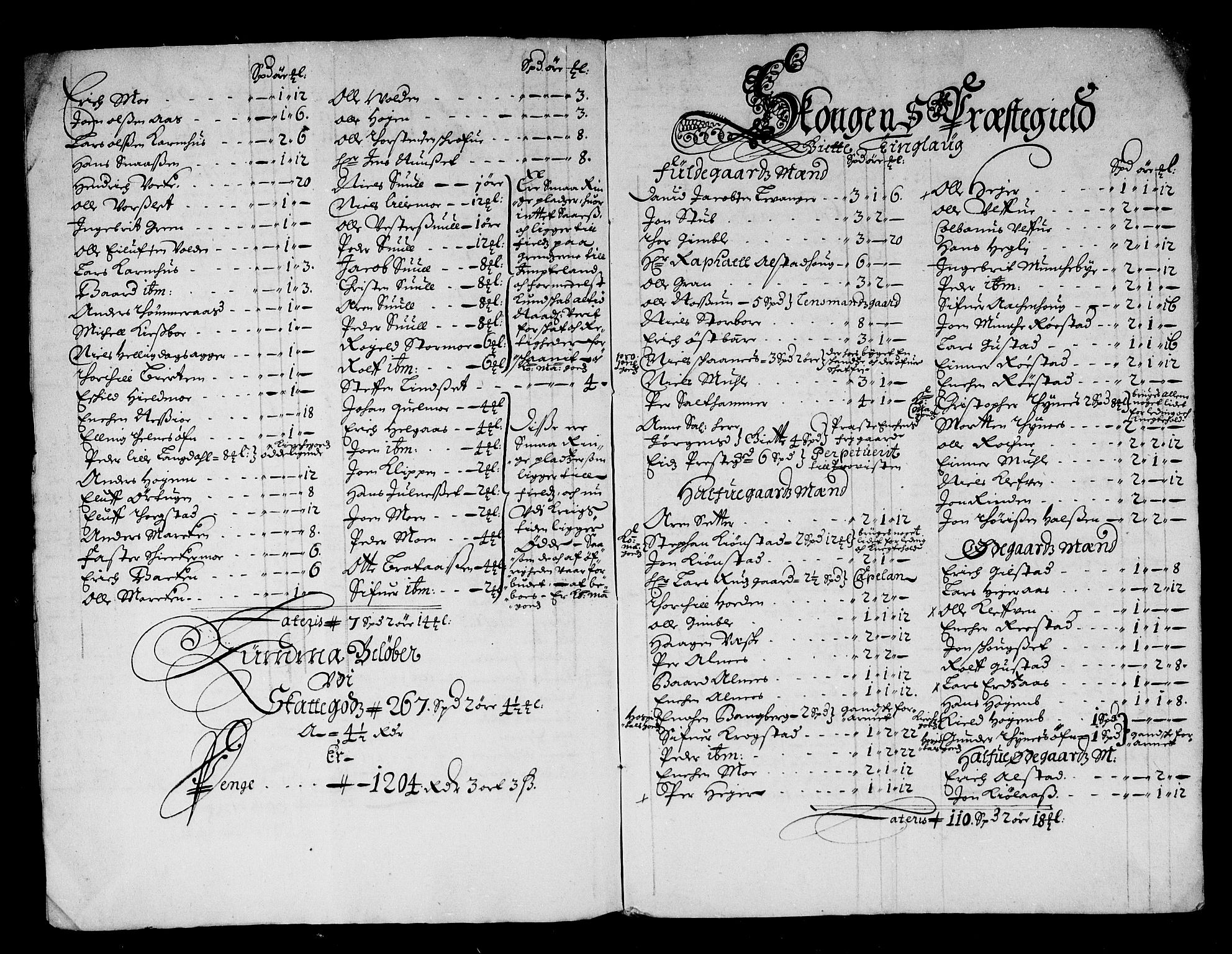 Rentekammeret inntil 1814, Reviderte regnskaper, Stiftamtstueregnskaper, Trondheim stiftamt og Nordland amt, AV/RA-EA-6044/R/Re/L0054: Trondheim stiftamt og Nordland amt, 1679