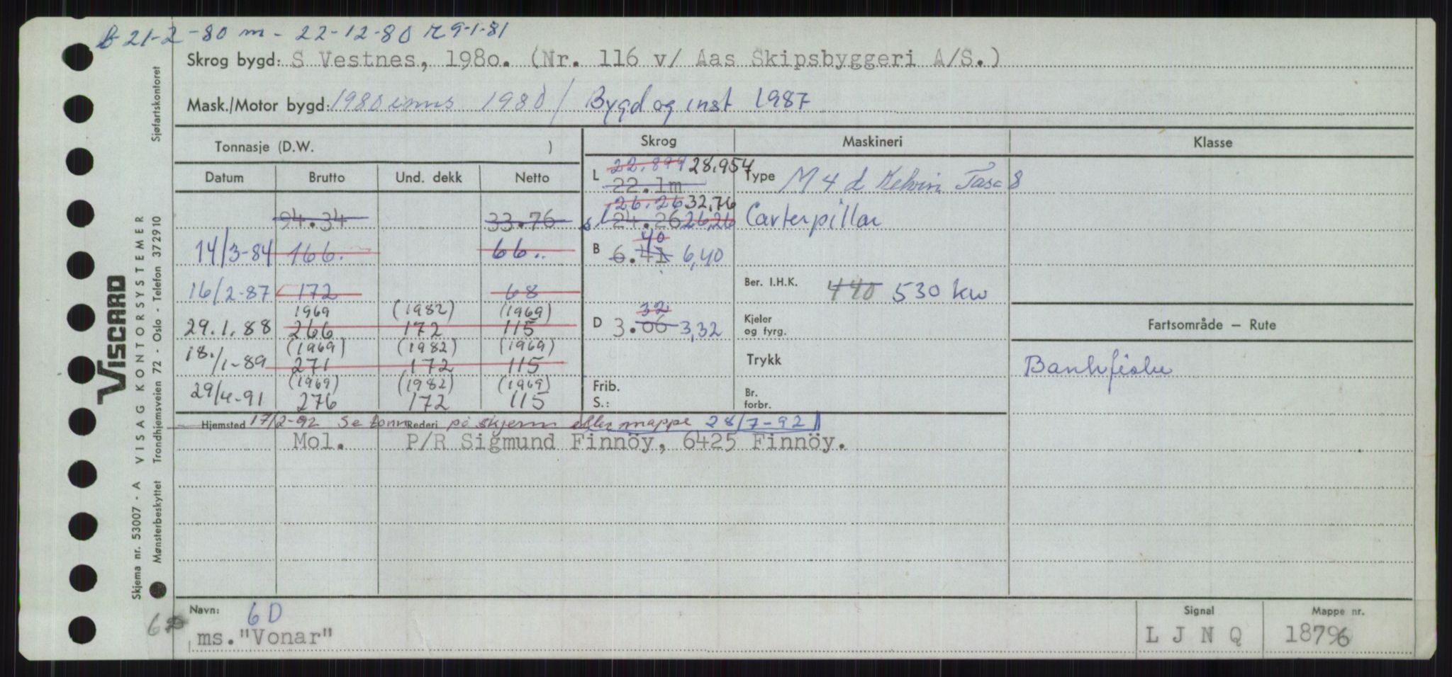 Sjøfartsdirektoratet med forløpere, Skipsmålingen, RA/S-1627/H/Ha/L0006/0002: Fartøy, Sver-Å / Fartøy, U-Å, p. 577