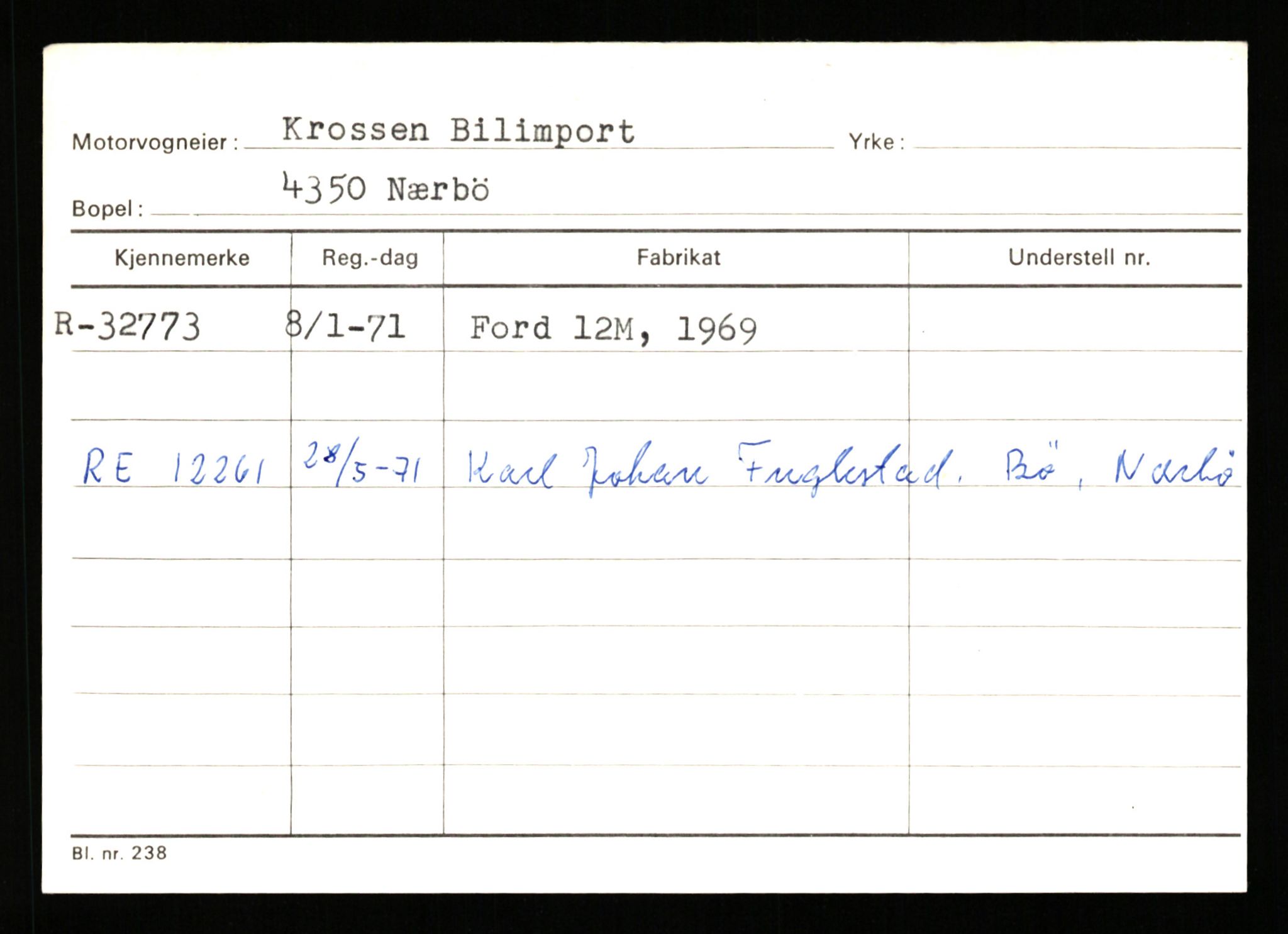 Stavanger trafikkstasjon, AV/SAST-A-101942/0/G/L0005: Registreringsnummer: 23000 - 34245, 1930-1971, p. 3042