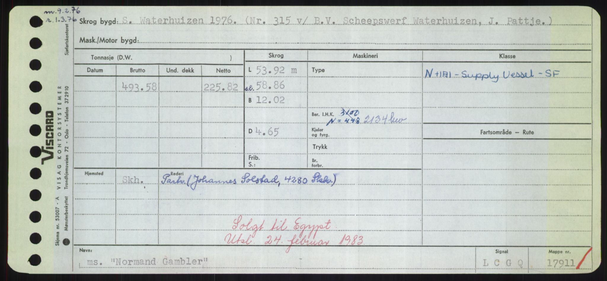 Sjøfartsdirektoratet med forløpere, Skipsmålingen, AV/RA-S-1627/H/Hd/L0027: Fartøy, Norhop-Nør, p. 57