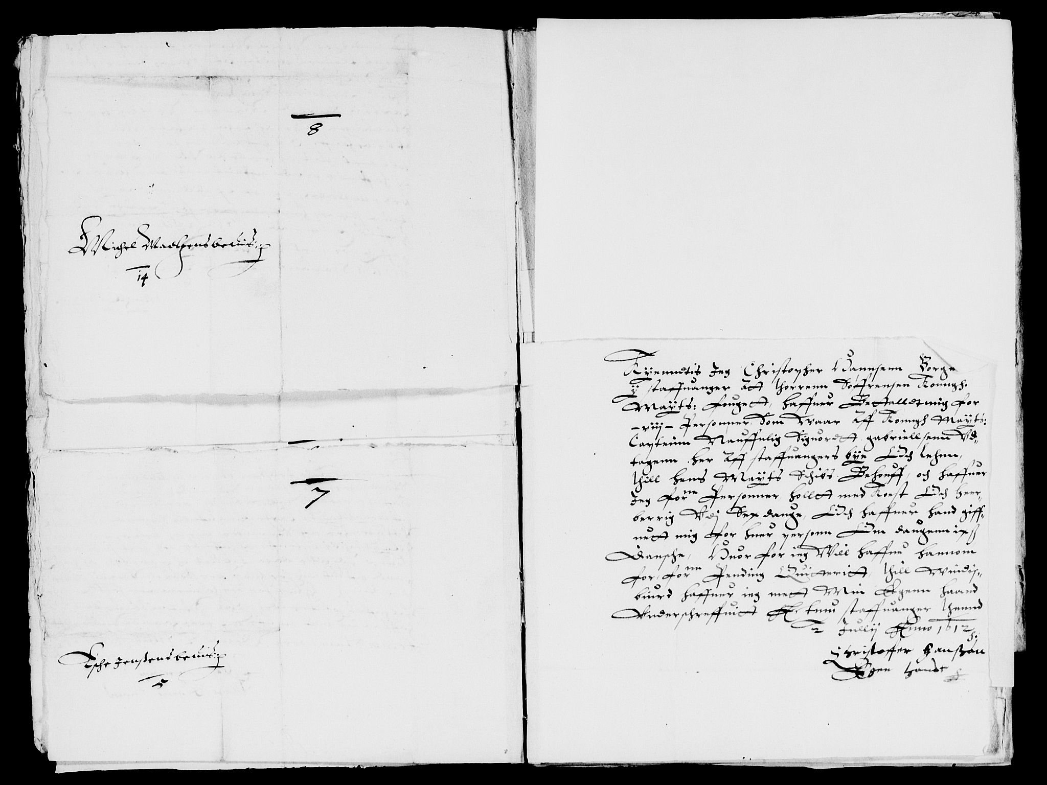 Rentekammeret inntil 1814, Reviderte regnskaper, Lensregnskaper, AV/RA-EA-5023/R/Rb/Rbs/L0003: Stavanger len, 1610-1613