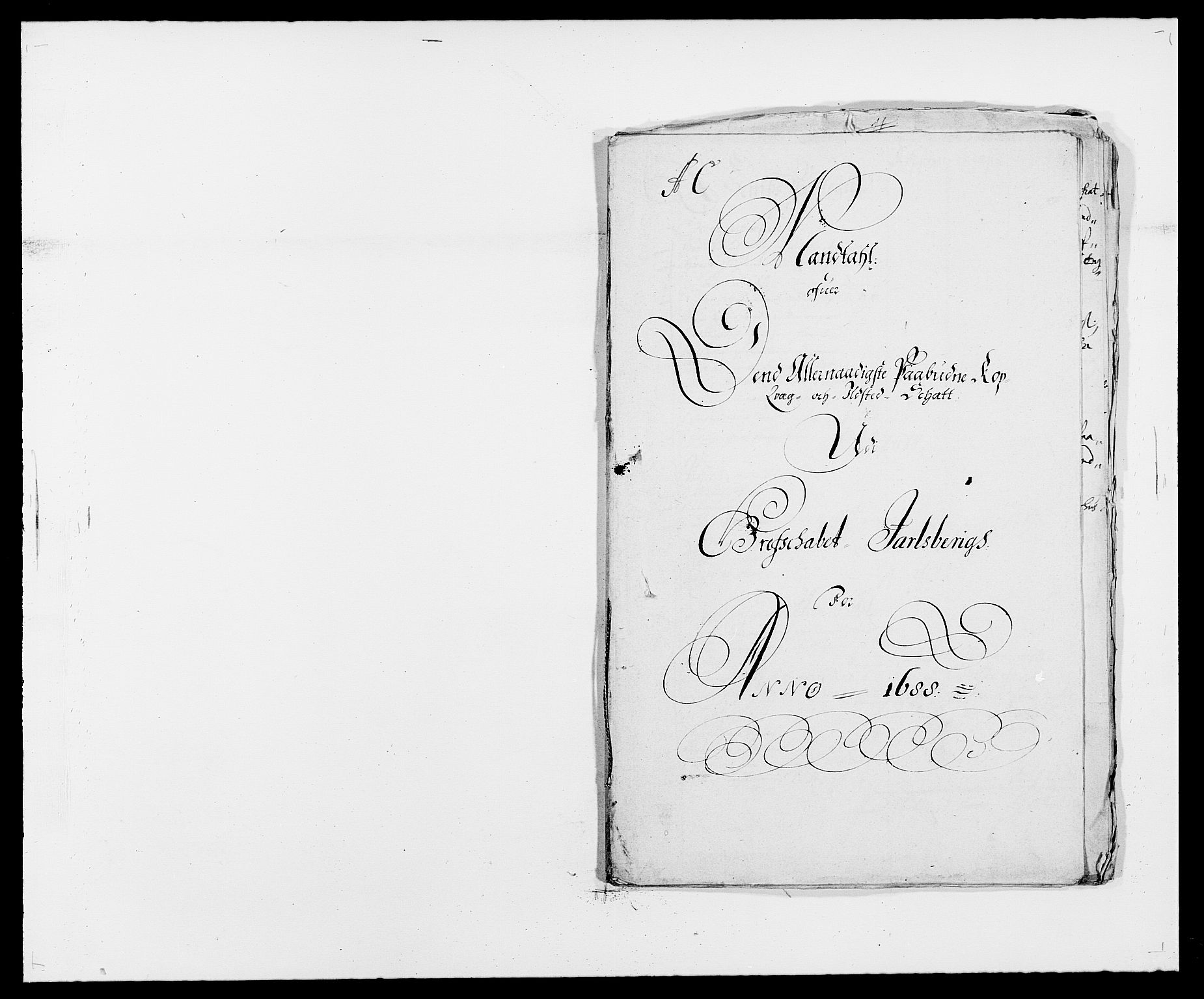 Rentekammeret inntil 1814, Reviderte regnskaper, Fogderegnskap, RA/EA-4092/R32/L1859: Fogderegnskap Jarlsberg grevskap, 1686-1690, p. 227