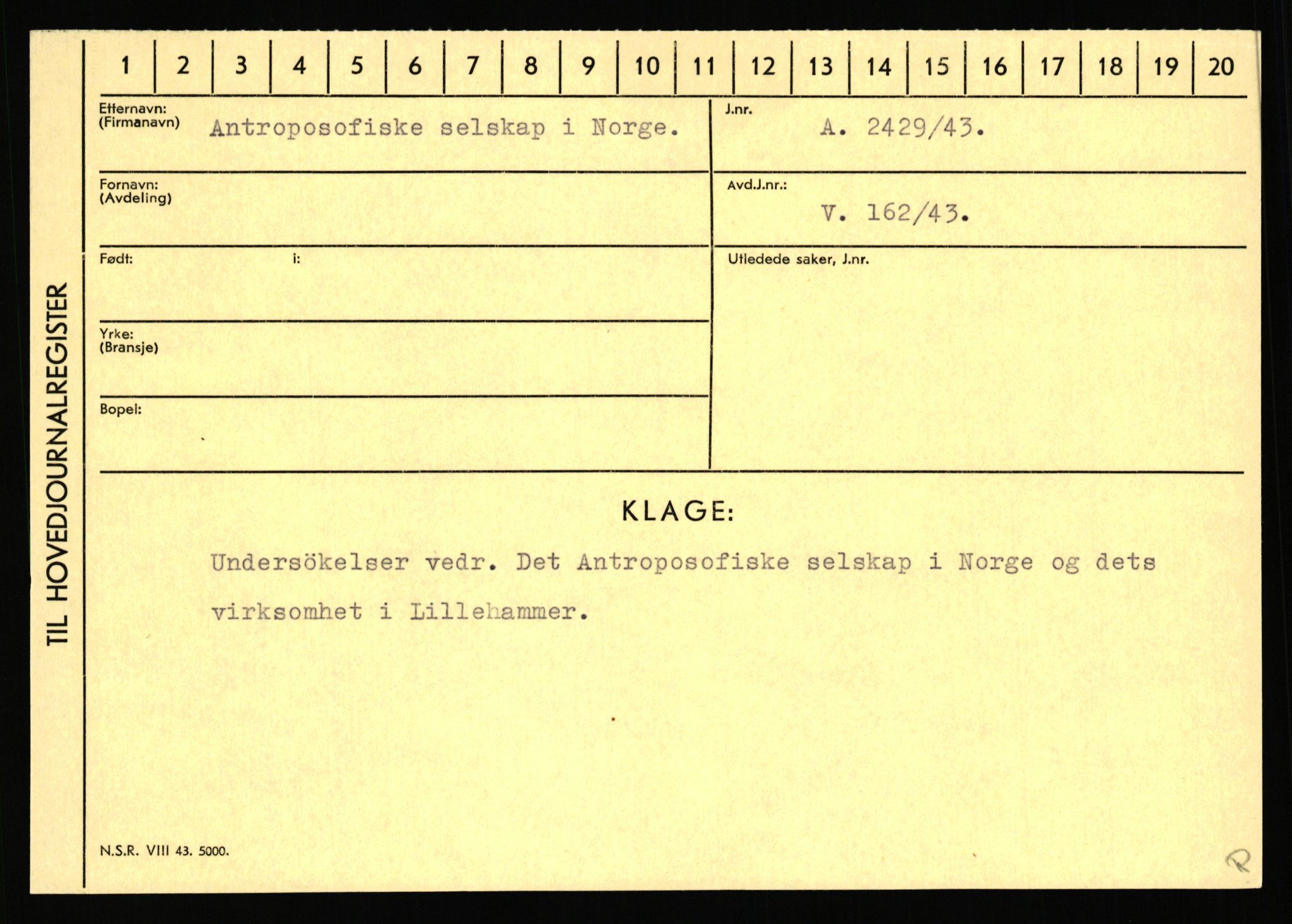 Statspolitiet - Hovedkontoret / Osloavdelingen, AV/RA-S-1329/C/Ca/L0001: Aabakken - Armann, 1943-1945, p. 4726