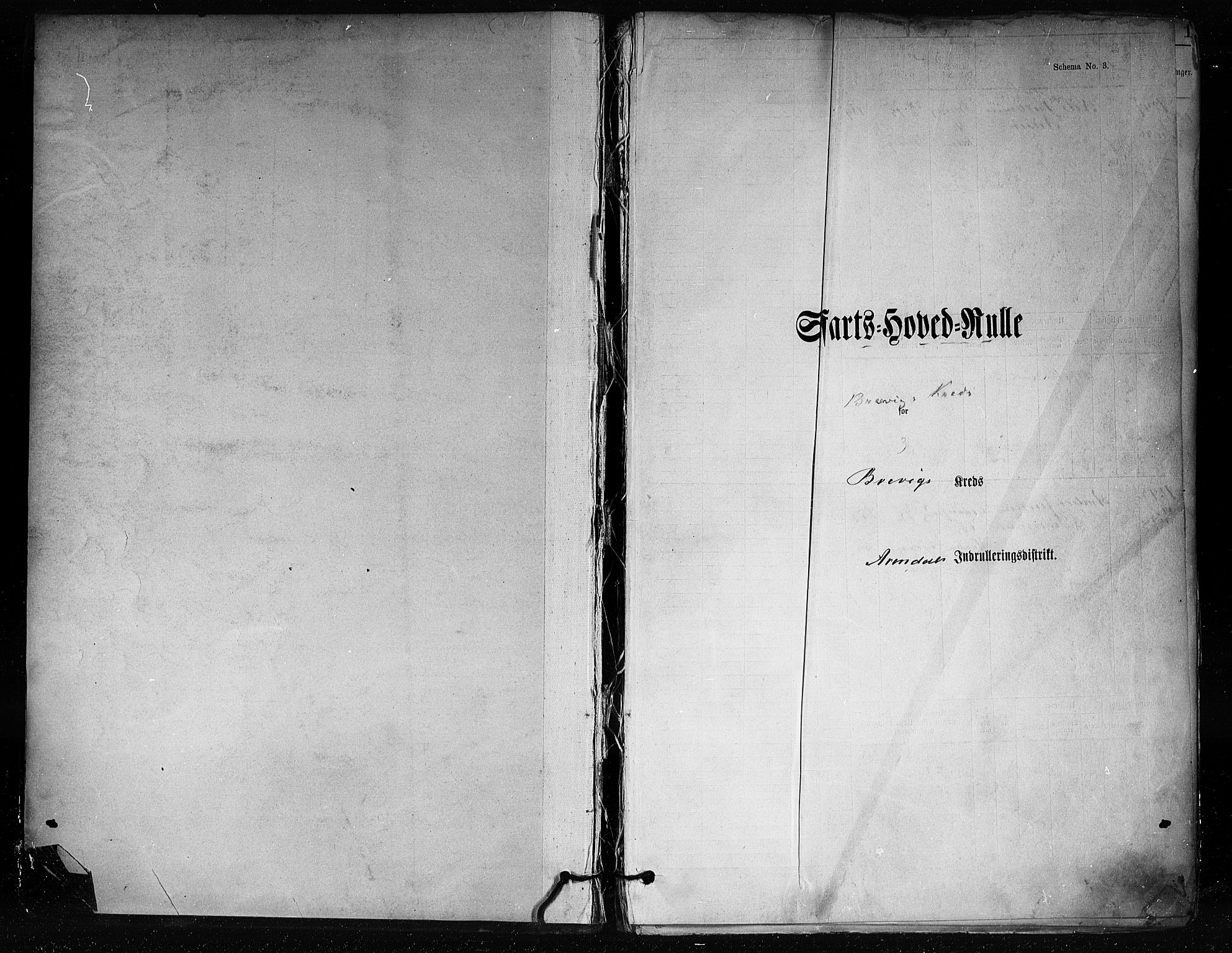 Brevik innrulleringskontor, SAKO/A-833/F/Fb/L0005: Hovedrulle, 1892-1916, p. 2