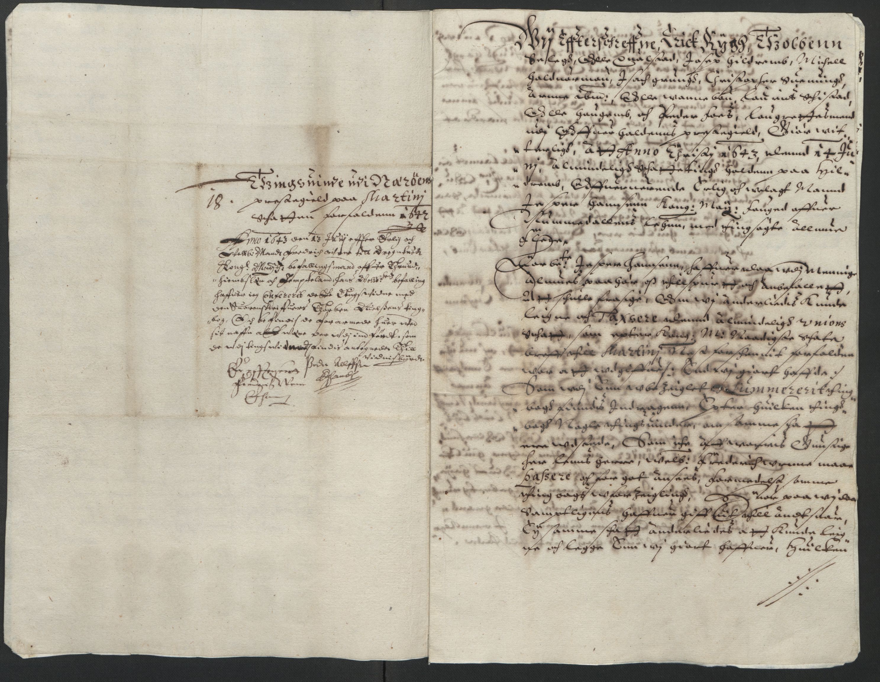 Rentekammeret inntil 1814, Reviderte regnskaper, Lensregnskaper, AV/RA-EA-5023/R/Rb/Rbw/L0075: Trondheim len, 1640-1643