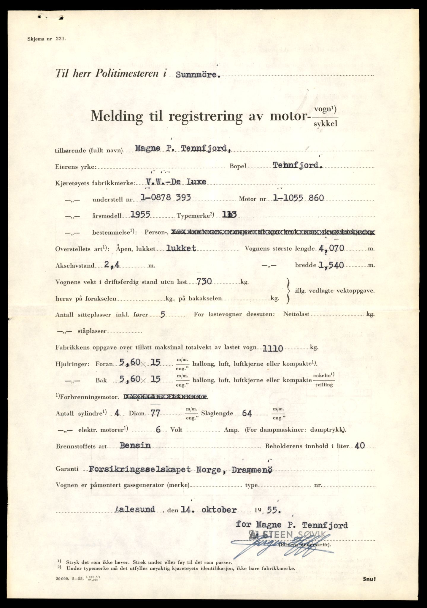 Møre og Romsdal vegkontor - Ålesund trafikkstasjon, AV/SAT-A-4099/F/Fe/L0049: Registreringskort for kjøretøy T 14864 - T 18613, 1927-1998, p. 1417