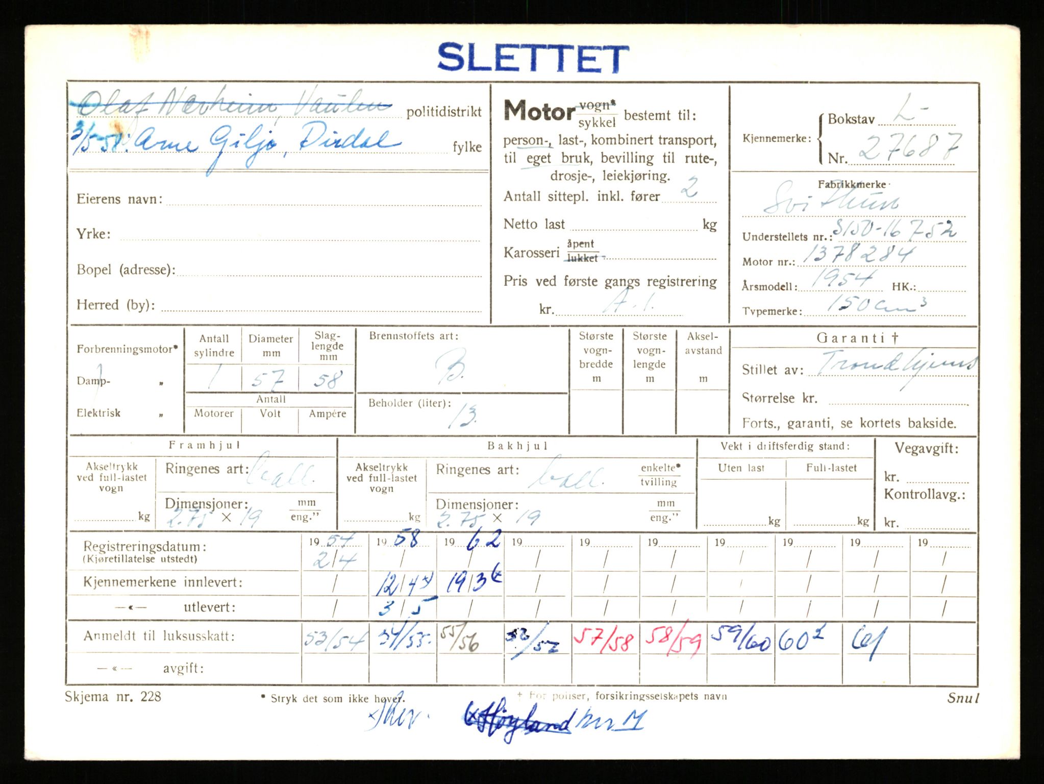 Stavanger trafikkstasjon, AV/SAST-A-101942/0/F/L0045: L-27000 - L-27799, 1930-1971, p. 1829