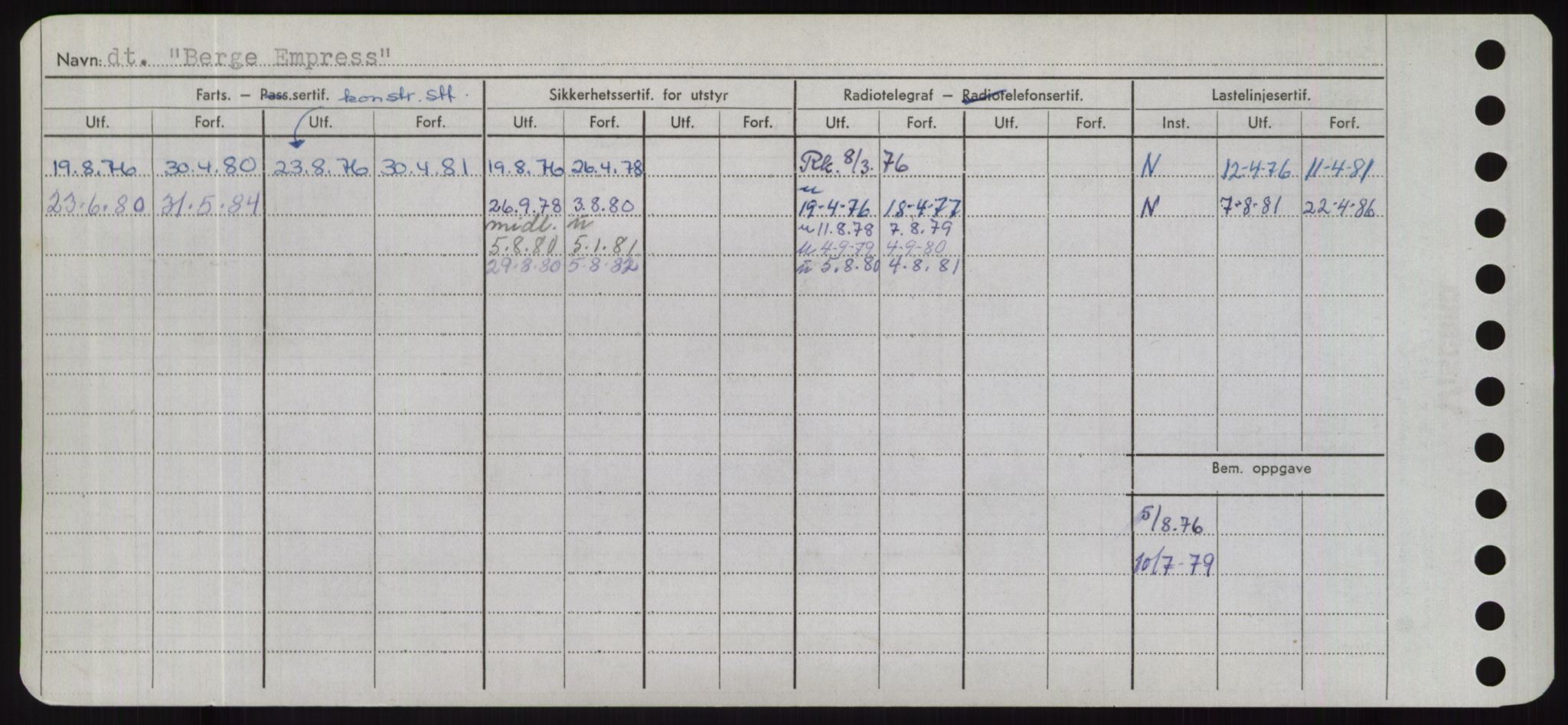 Sjøfartsdirektoratet med forløpere, Skipsmålingen, AV/RA-S-1627/H/Hd/L0003: Fartøy, B-Bev, p. 694