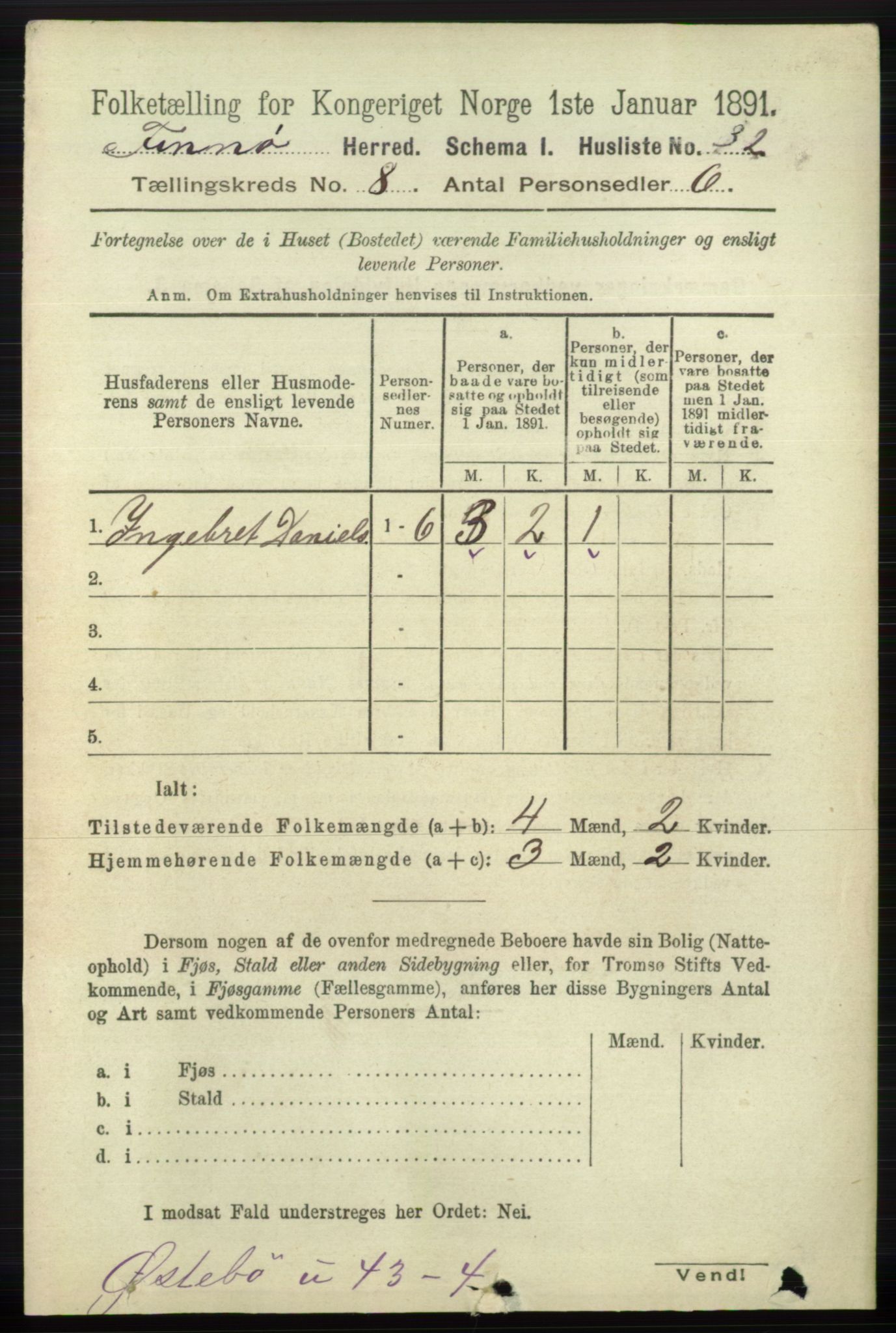 RA, 1891 census for 1141 Finnøy, 1891, p. 1681