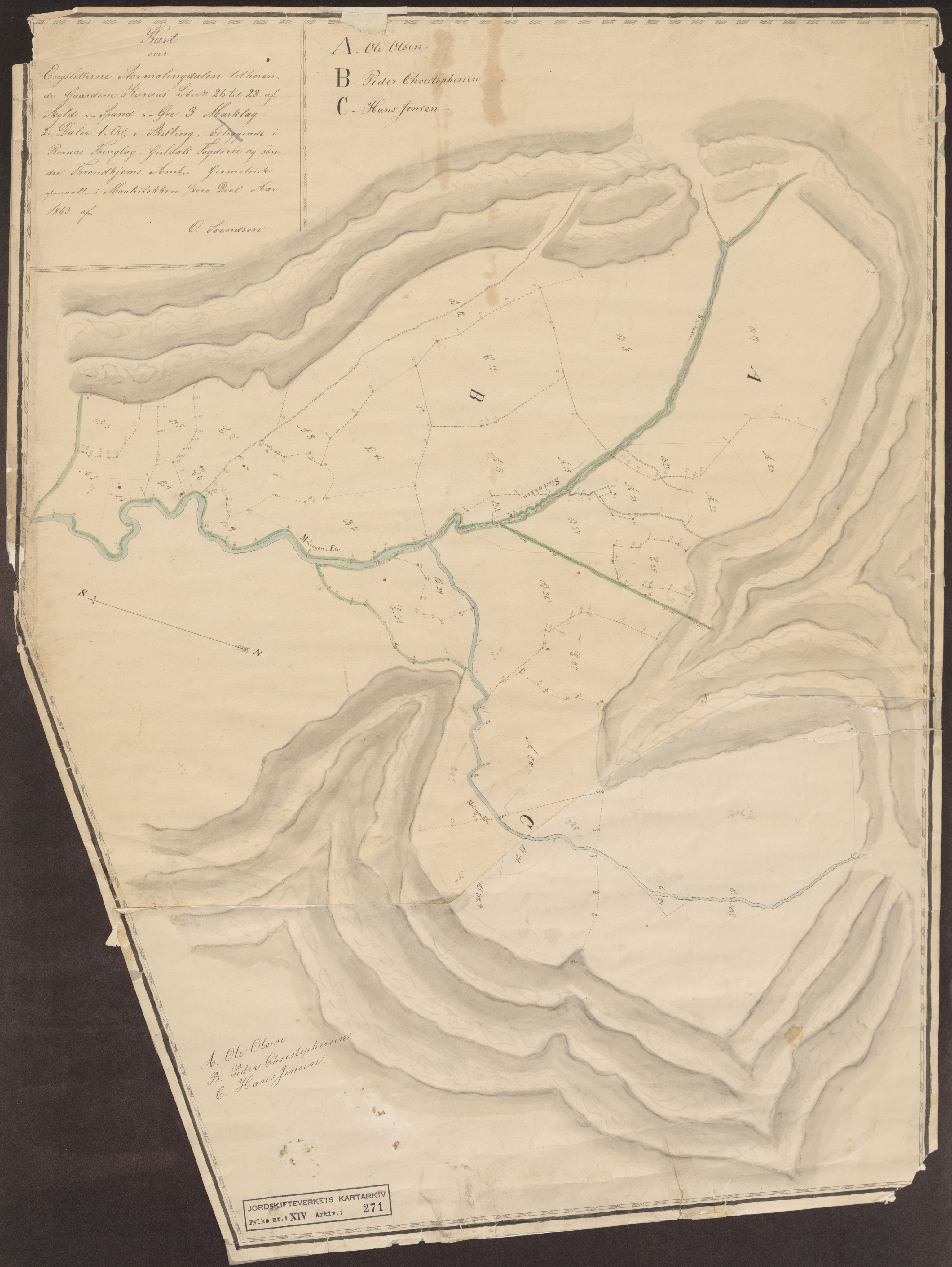 Jordskifteverkets kartarkiv, AV/RA-S-3929/T, 1859-1988, p. 390