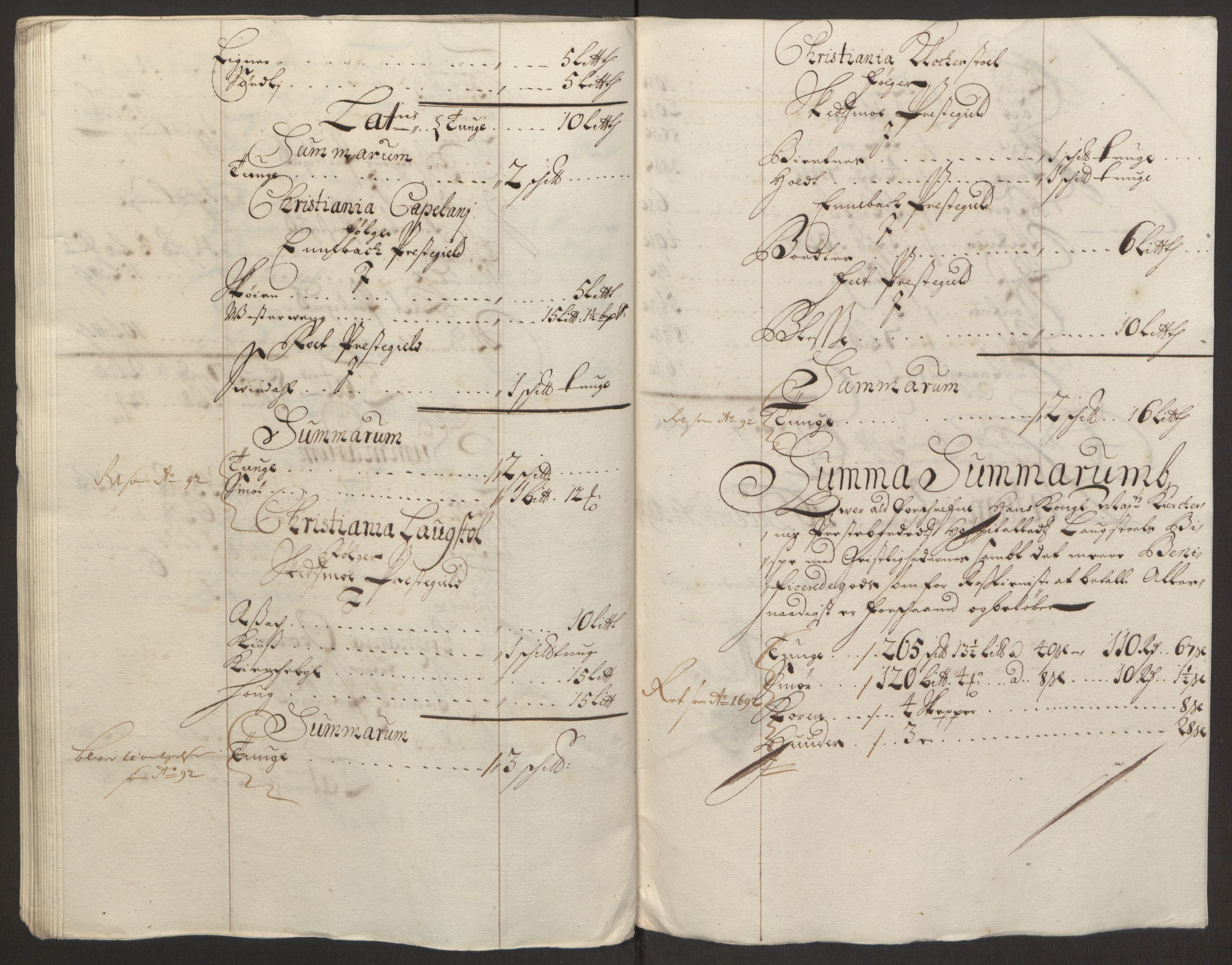 Rentekammeret inntil 1814, Reviderte regnskaper, Fogderegnskap, AV/RA-EA-4092/R11/L0578: Fogderegnskap Nedre Romerike, 1693, p. 230