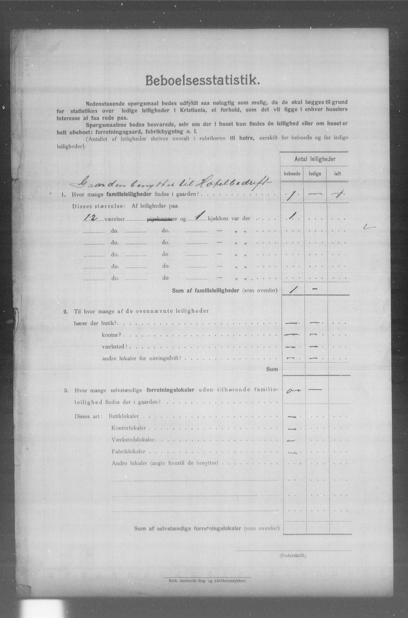 OBA, Municipal Census 1904 for Kristiania, 1904, p. 21389