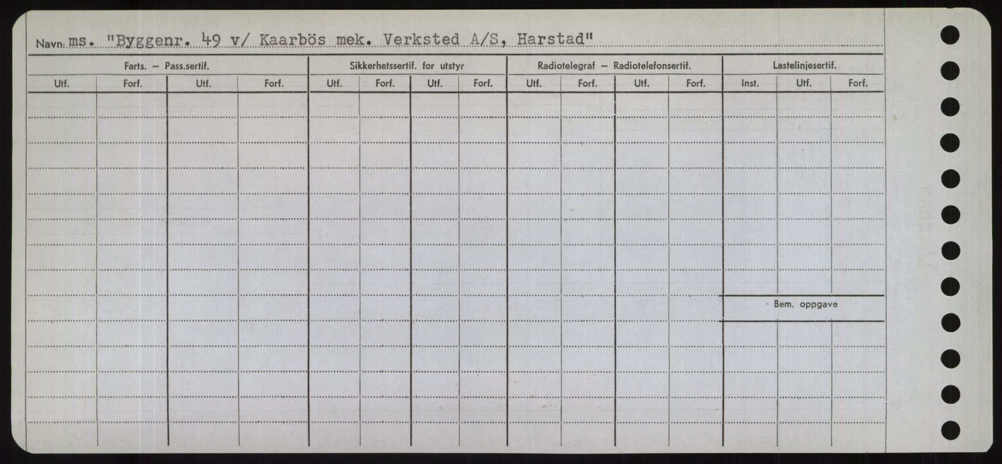 Sjøfartsdirektoratet med forløpere, Skipsmålingen, AV/RA-S-1627/H/Hd/L0006: Fartøy, Byg-Båt, p. 458