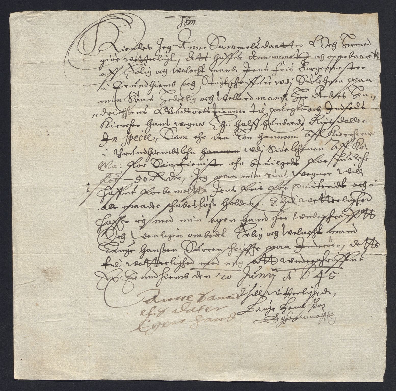 Rentekammeret inntil 1814, Reviderte regnskaper, Kirkeregnskap, AV/RA-EA-4067/Rf/L0113: Kirkeregnskap, 1641-1656, p. 124