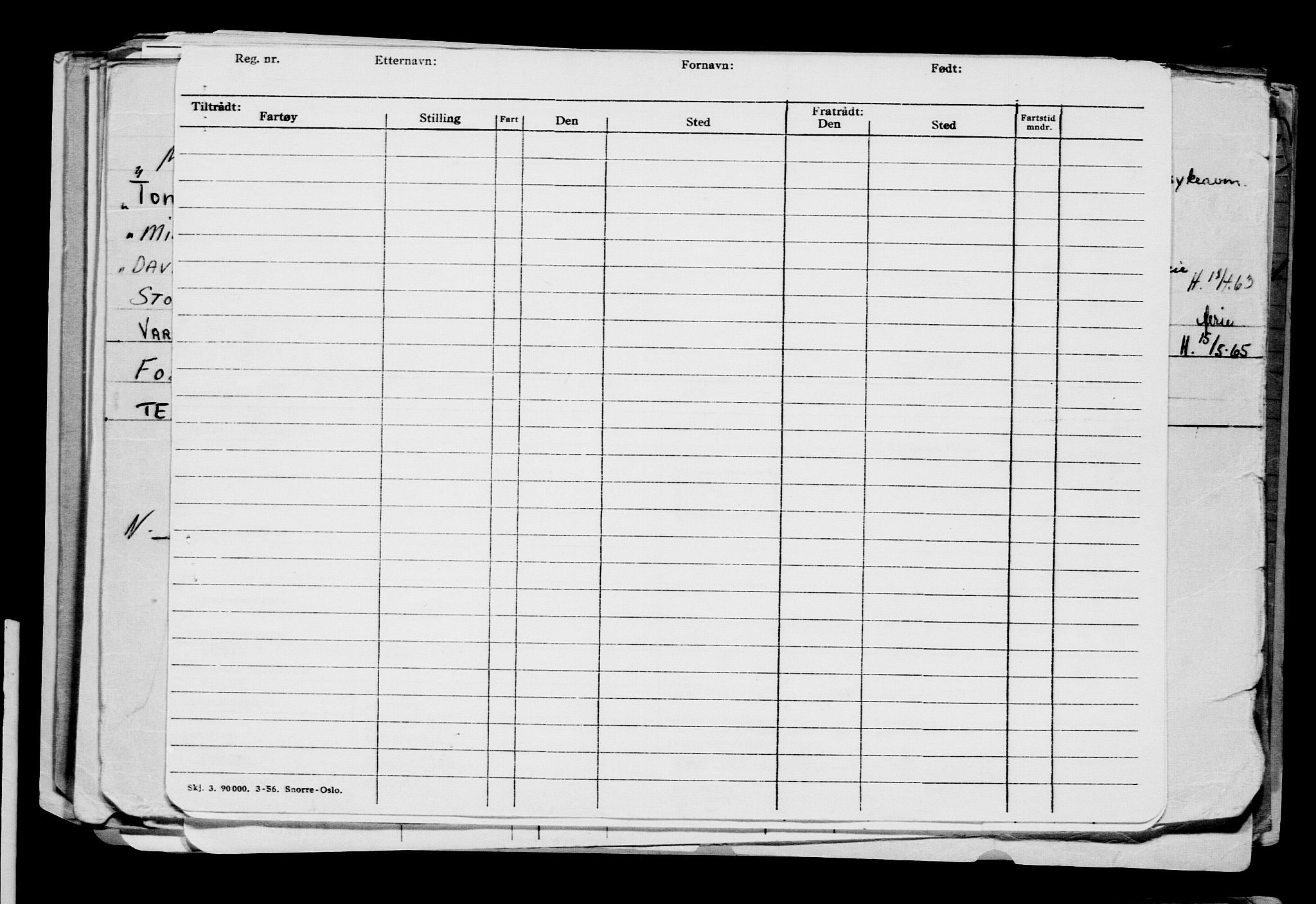 Direktoratet for sjømenn, AV/RA-S-3545/G/Gb/L0110: Hovedkort, 1913, p. 51