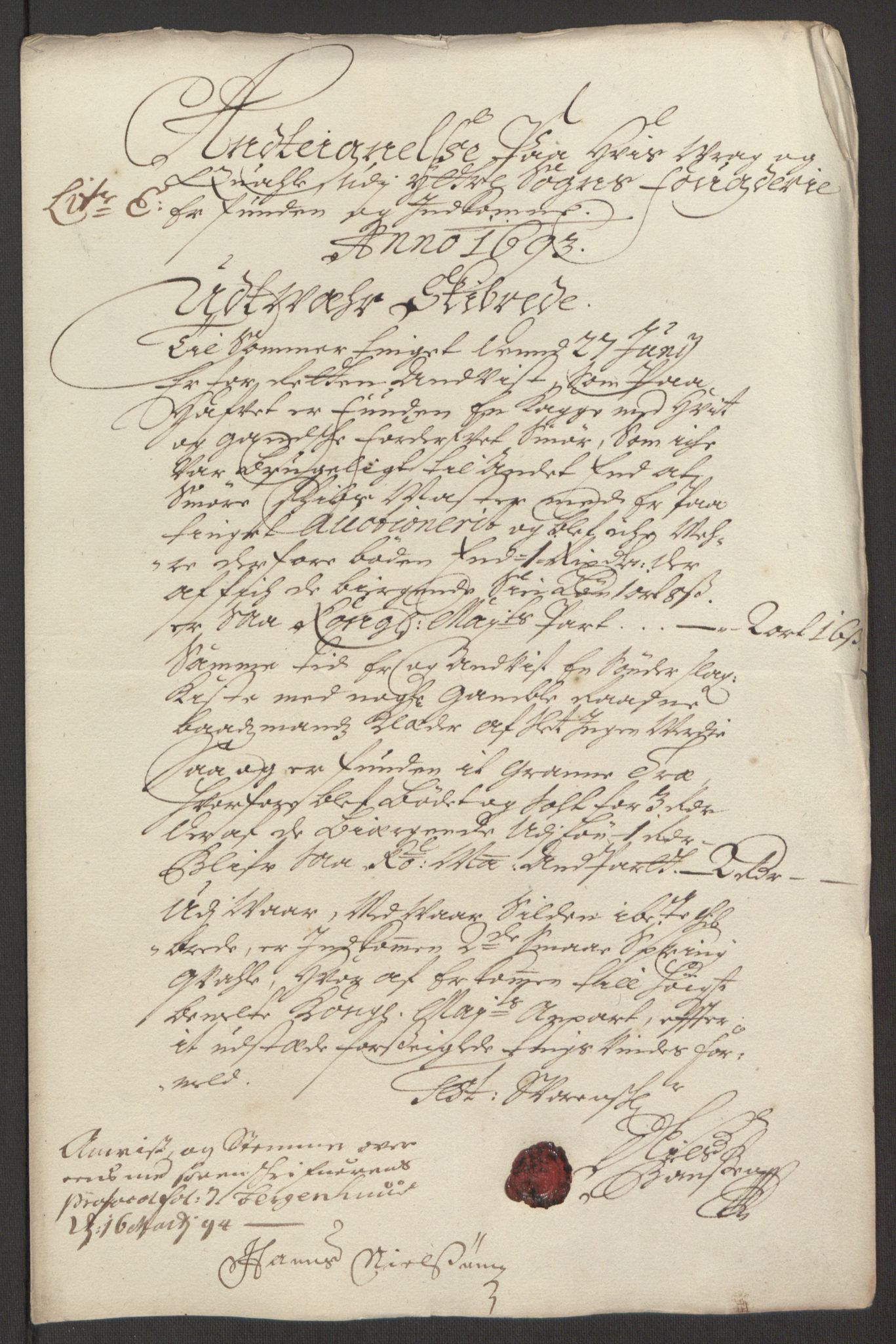 Rentekammeret inntil 1814, Reviderte regnskaper, Fogderegnskap, RA/EA-4092/R52/L3307: Fogderegnskap Sogn, 1693-1694, p. 226