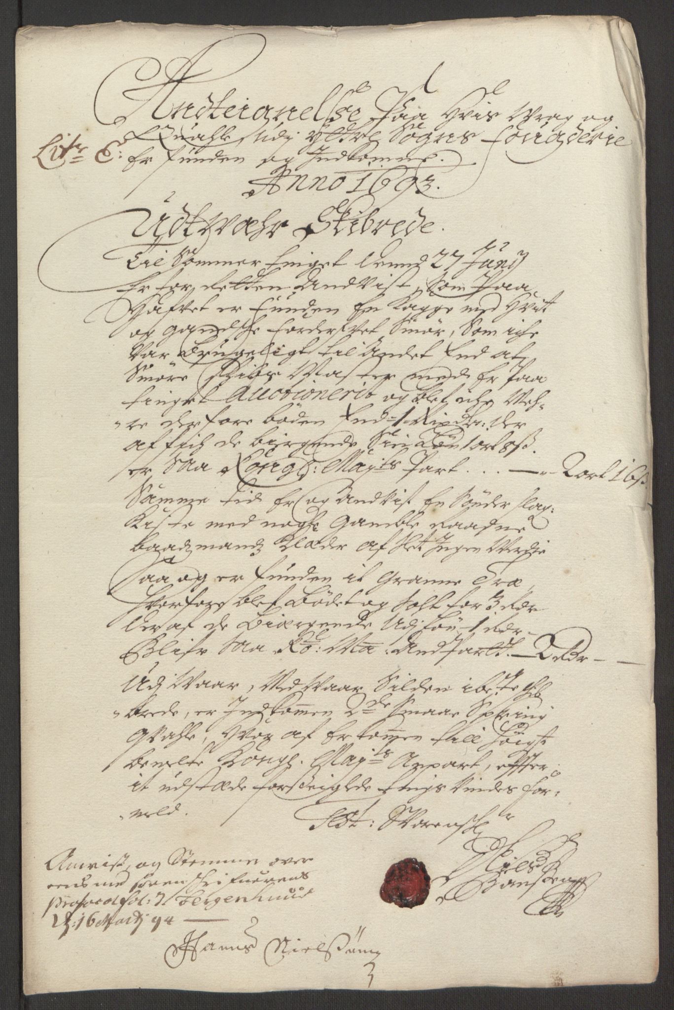 Rentekammeret inntil 1814, Reviderte regnskaper, Fogderegnskap, AV/RA-EA-4092/R52/L3307: Fogderegnskap Sogn, 1693-1694, p. 226